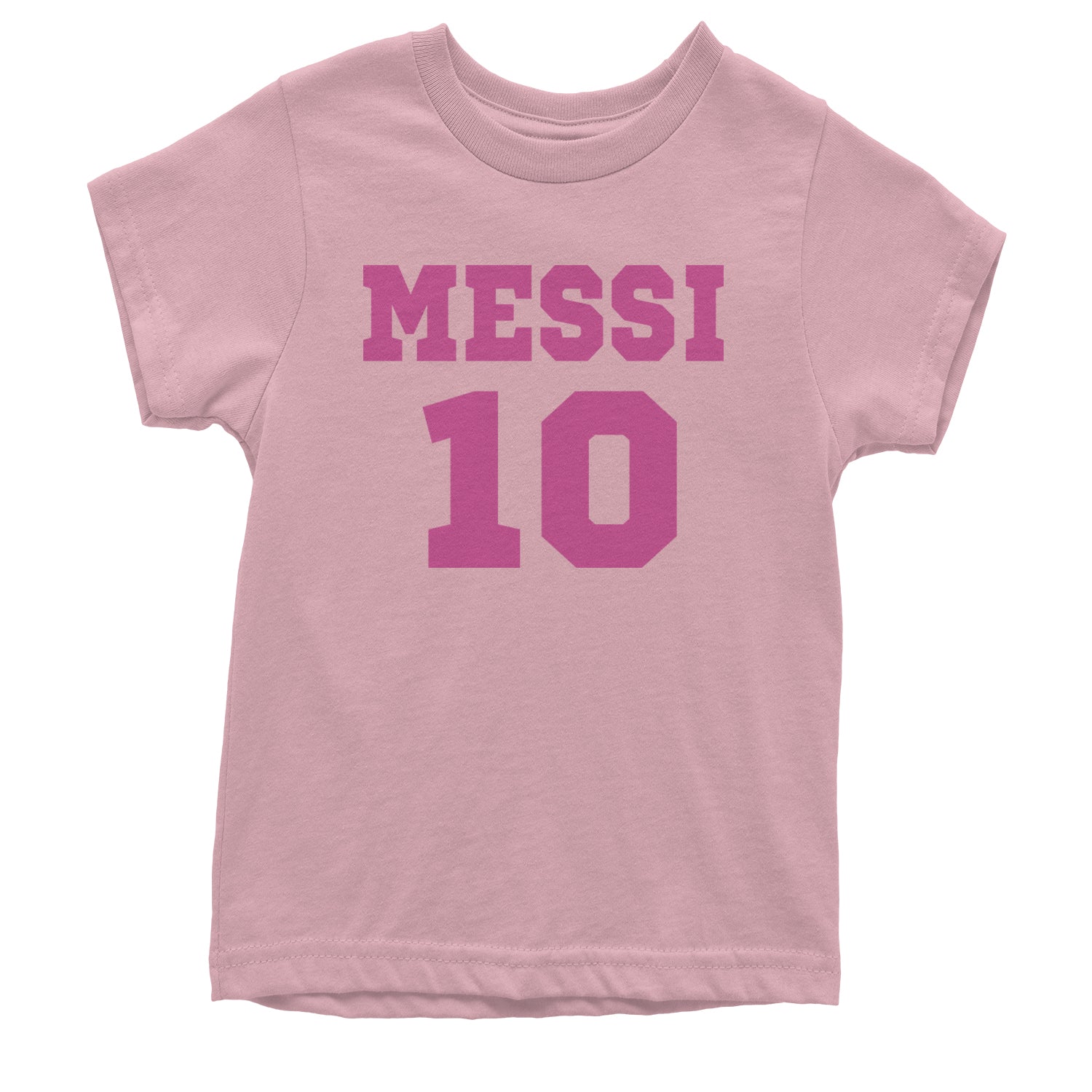 Messi World Soccer Futbol Messiami Youth T-shirt Light Pink