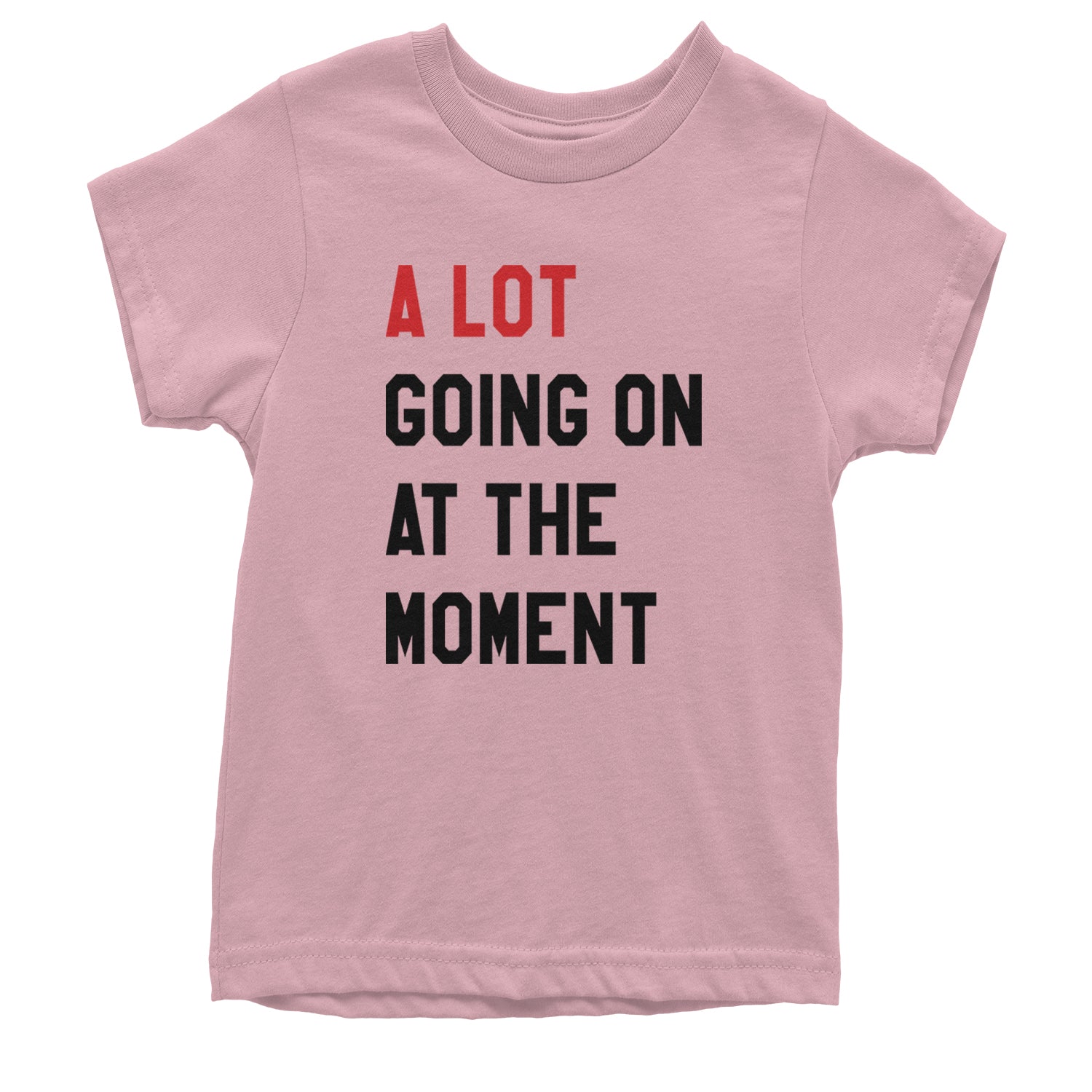 A Lot Going On At The Moment New TTPD Poet Department Youth T-shirt Light Pink