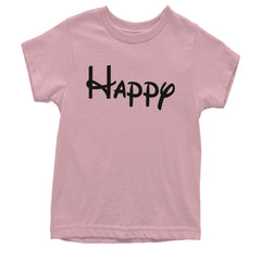 Happy - 7 Dwarfs Costume Youth T-shirt Light Pink