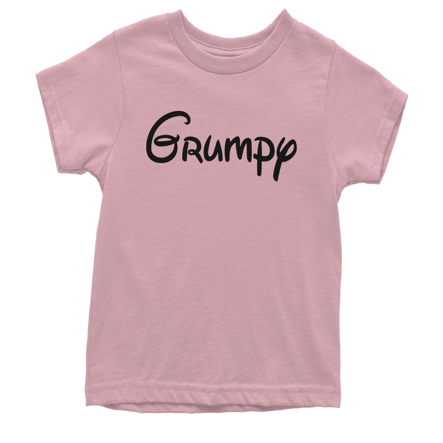 Grumpy - 7 Dwarfs Costume Youth T-shirt Light Pink