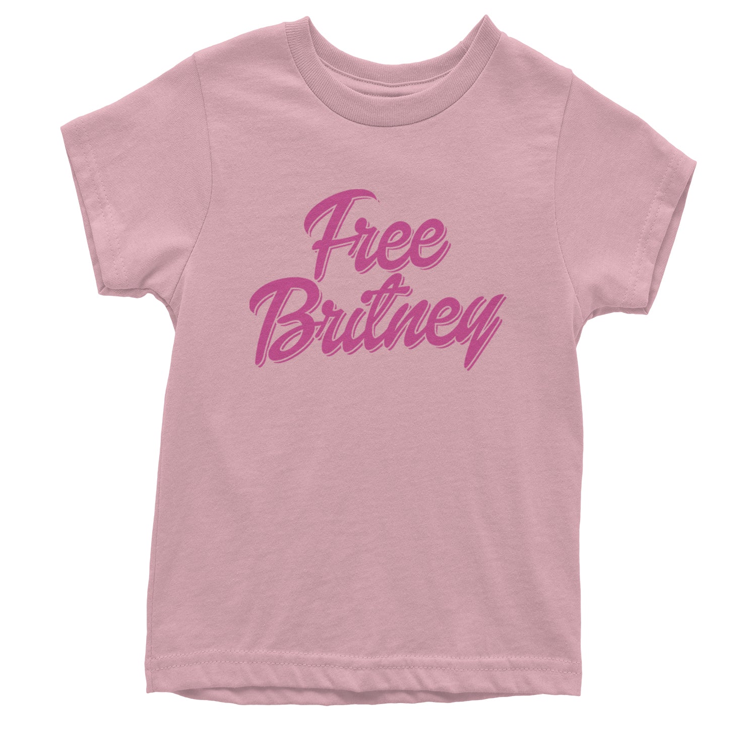 Pink Free Britney Youth T-shirt Light Pink