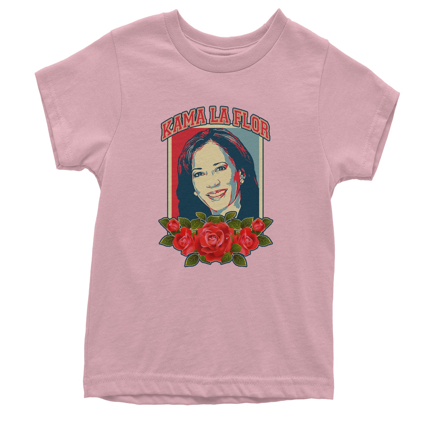 Kama La Flor Kamala Como La Flor Youth T-shirt Light Pink