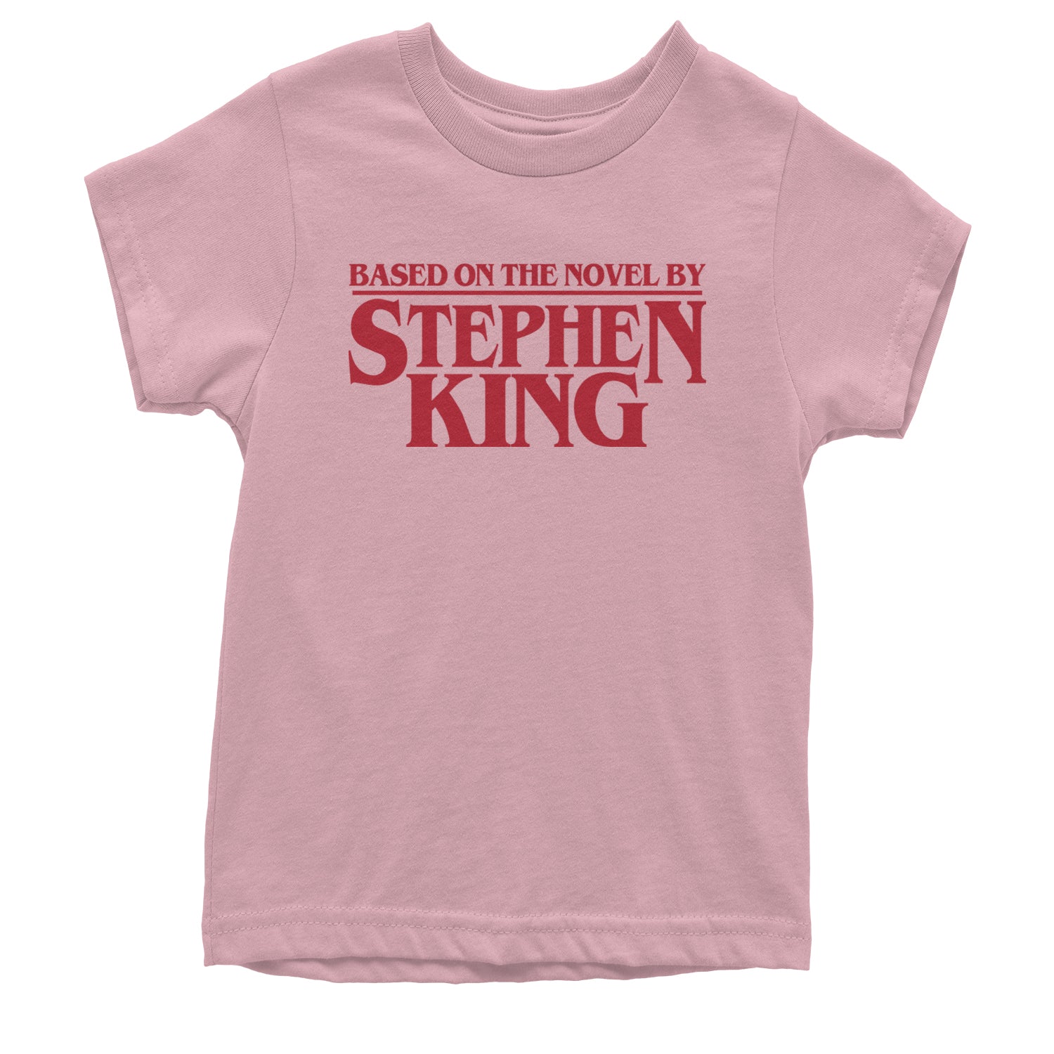 Based On The Novel By Stephen King Youth T-shirt Light Pink