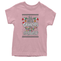 In A World Full Of Grinches, Be A Griswold Youth T-shirt Light Pink