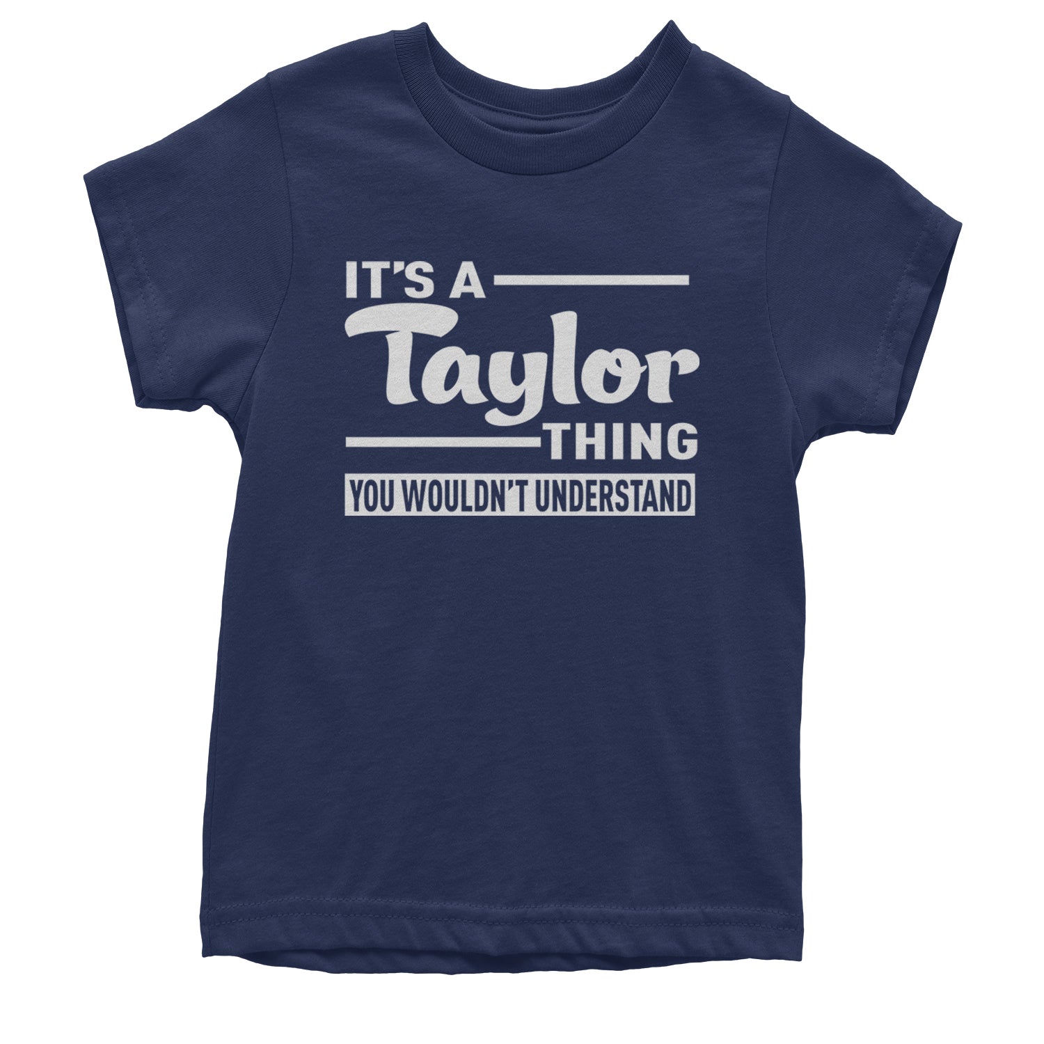 It's A Taylor Thing, You Wouldn't Understand TTPD Youth T-shirt Navy Blue