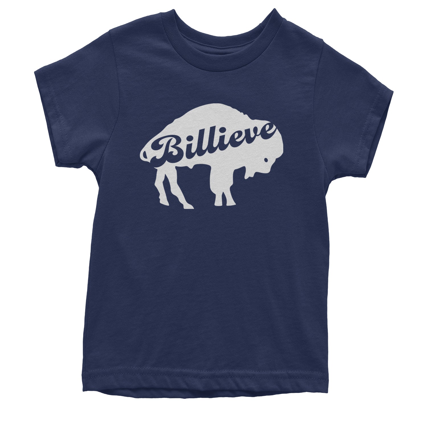 Billieve Bills Mafia Youth T-shirt Navy Blue