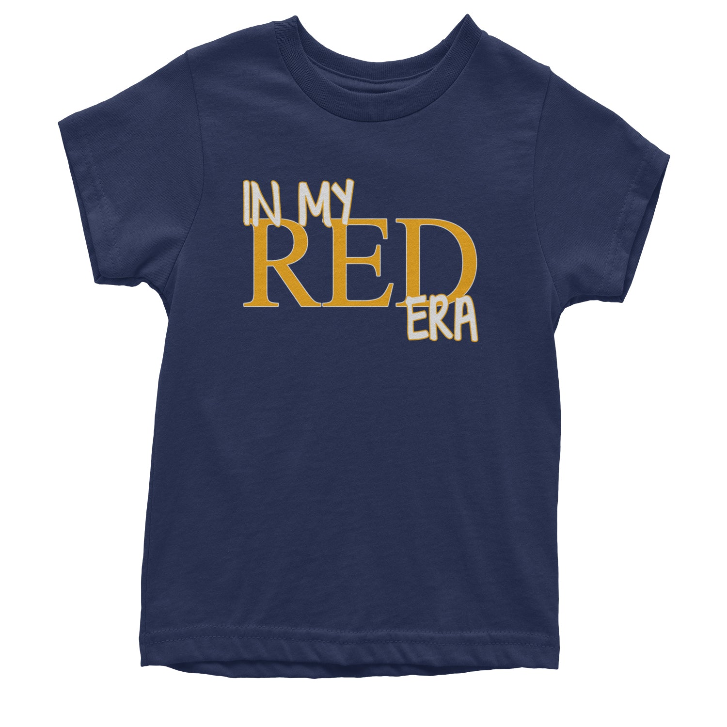 In My Red Era Kansas City Youth T-shirt Navy Blue