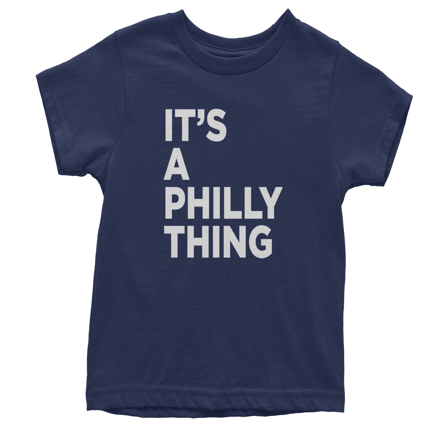 PHILLY It's A Philly Thing Youth T-shirt Navy Blue