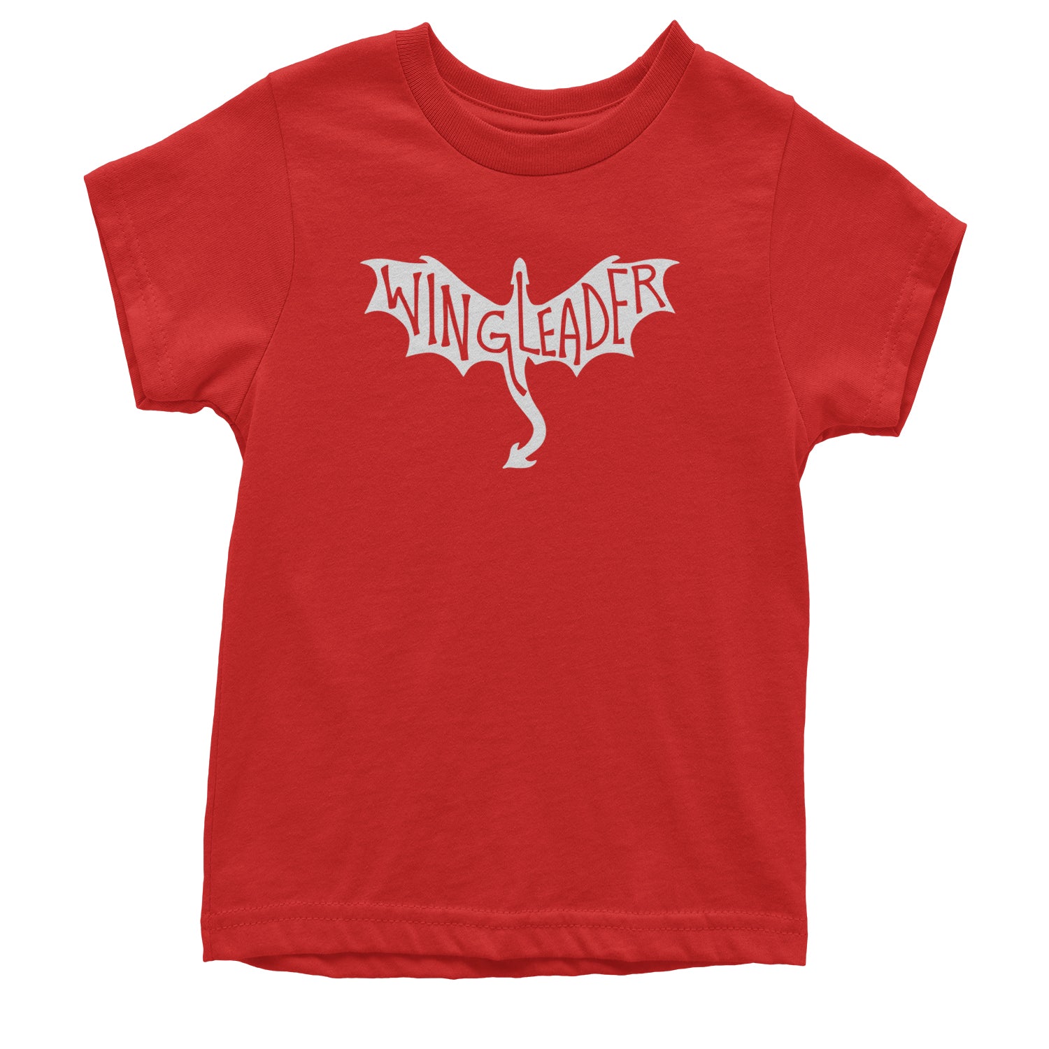 Wingleader Basgiath War College Youth T-shirt Red