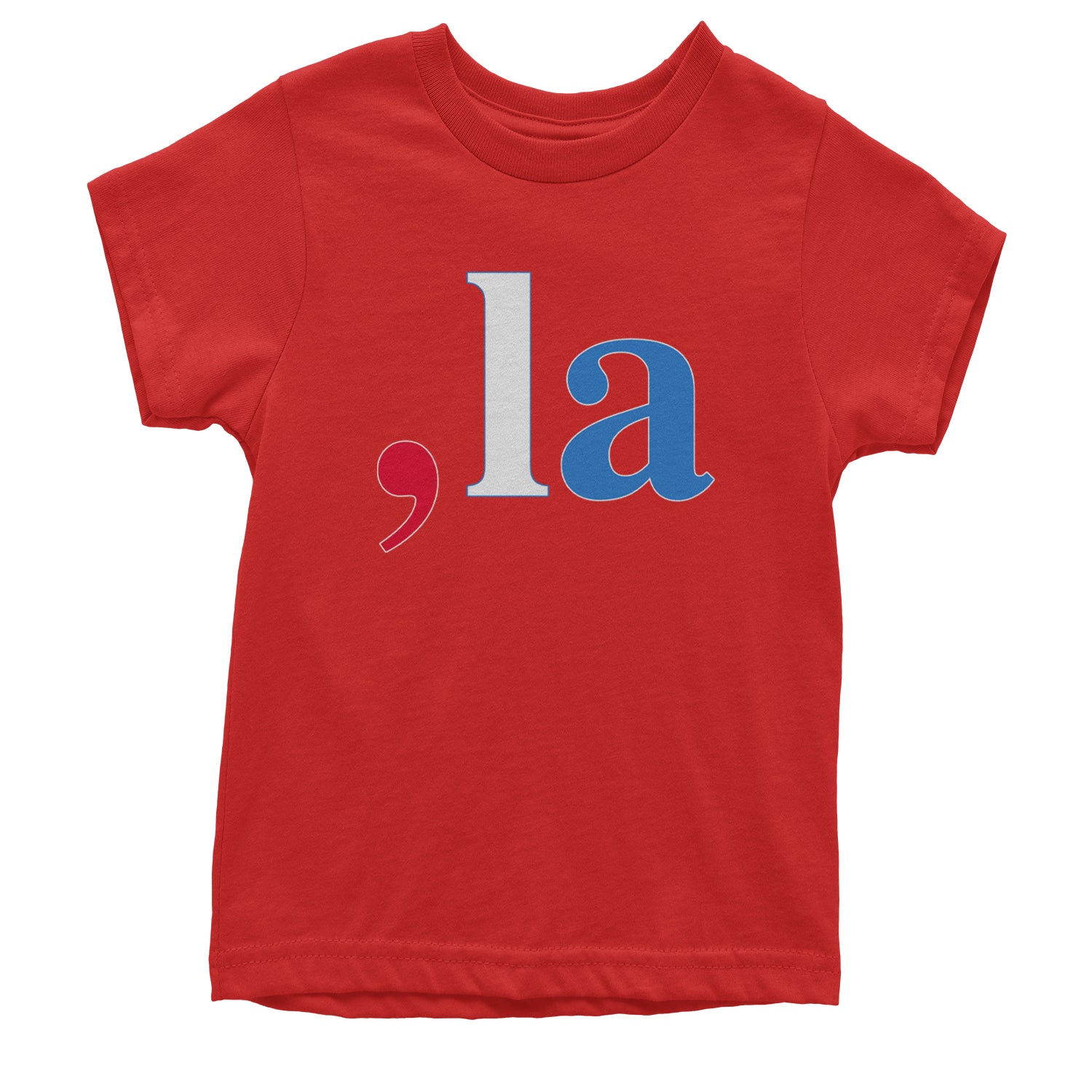 Comma-La - Support Kamala Harris For President 2024 Youth T-shirt Red