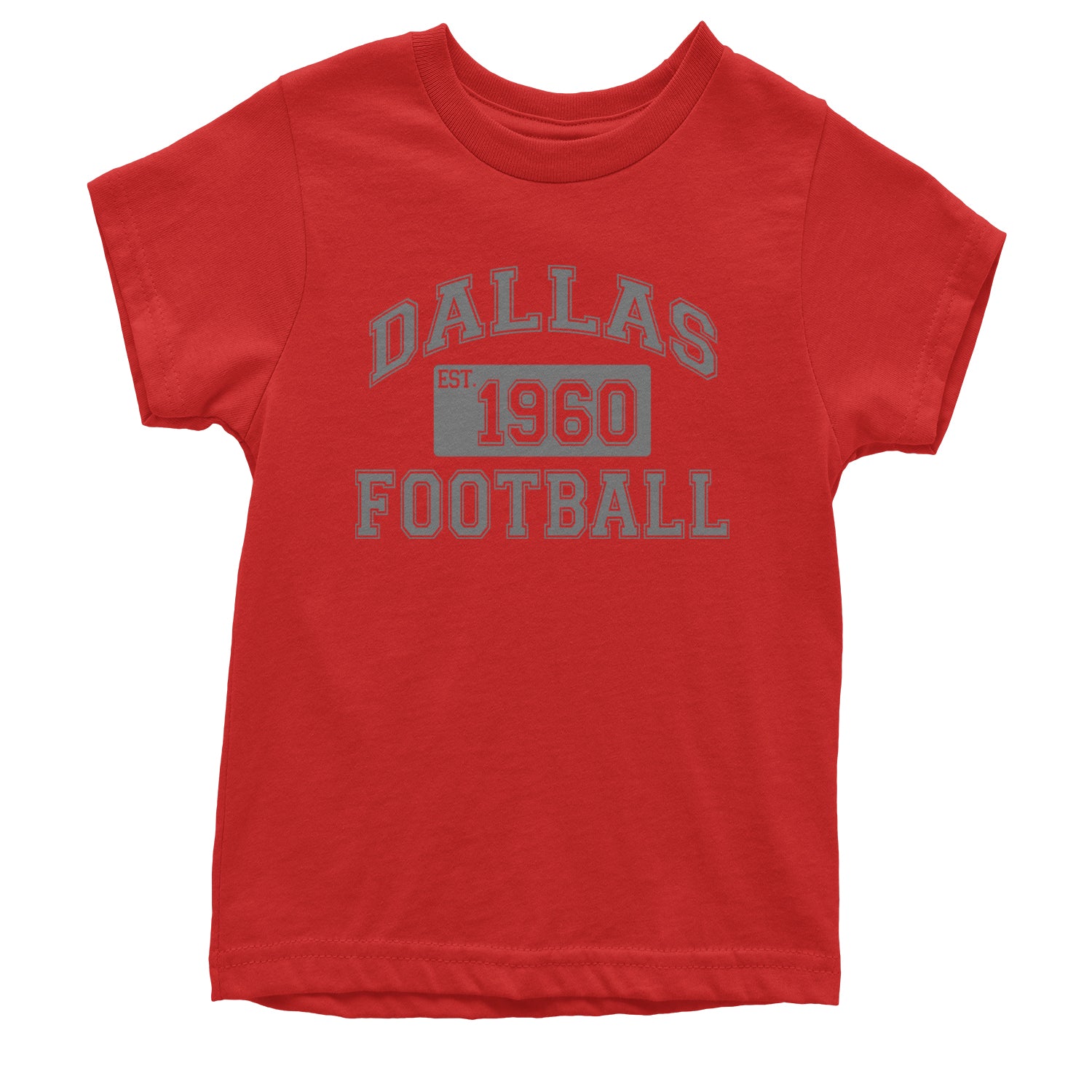 Dallas Football Established 1960 Youth T-shirt Red