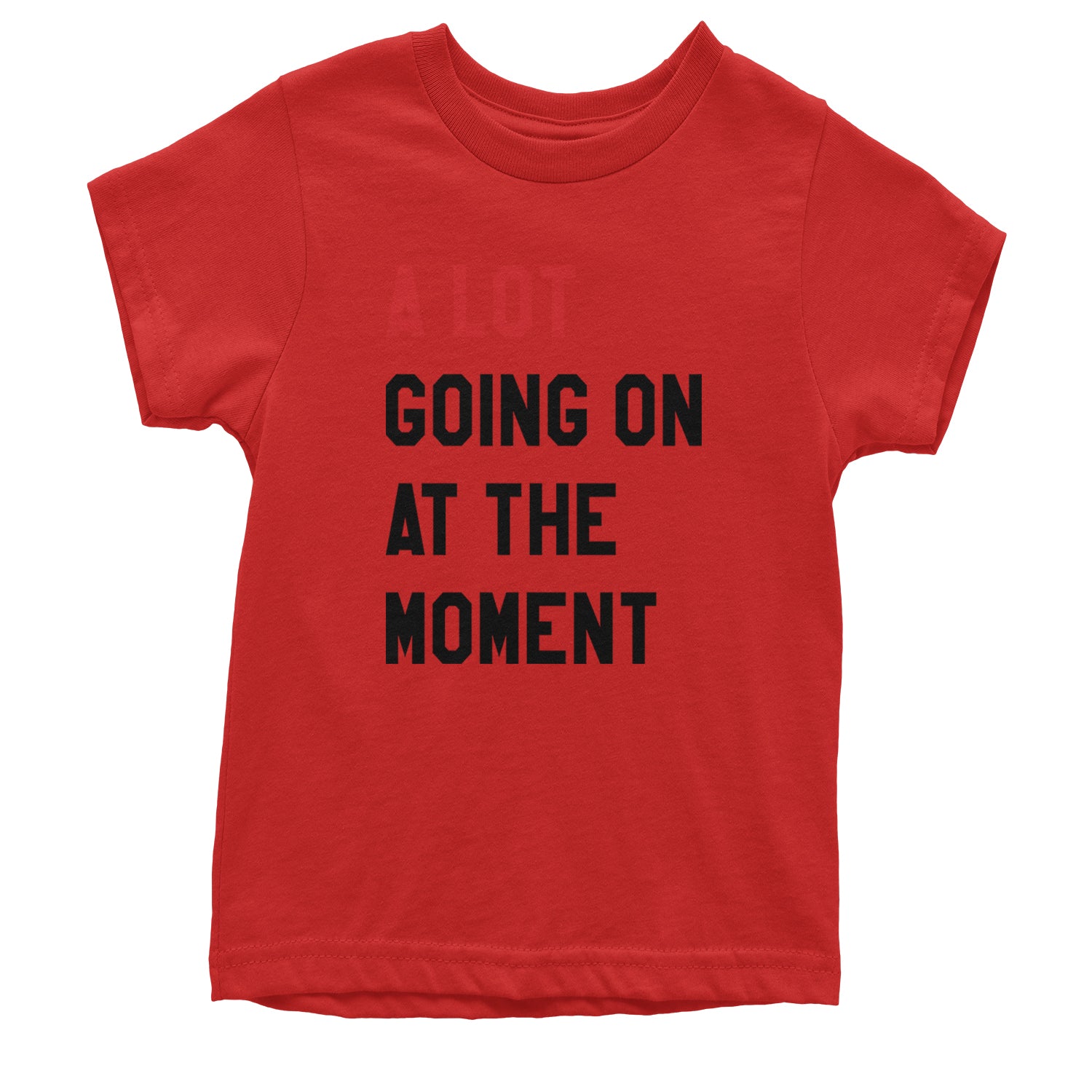 A Lot Going On At The Moment New TTPD Poet Department Youth T-shirt Red