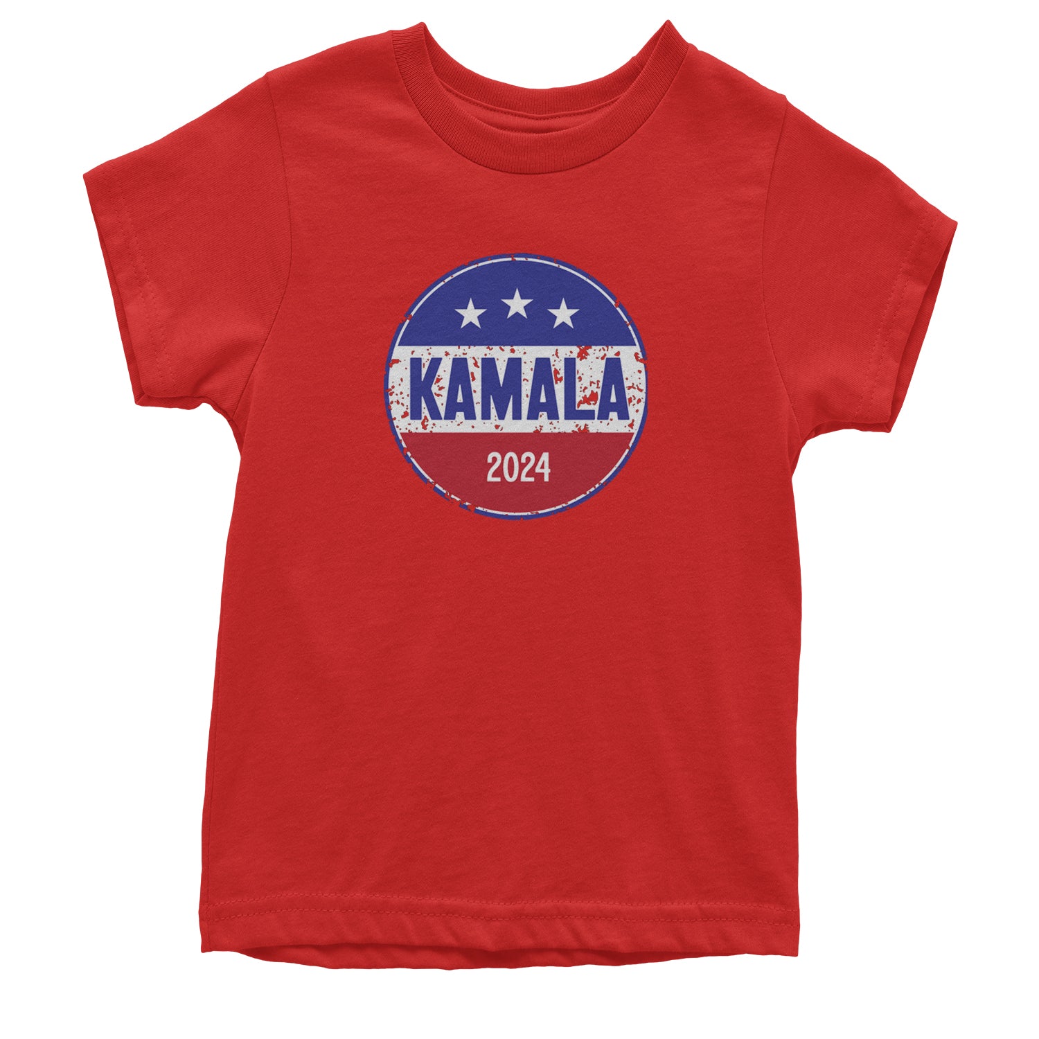 Kamala Badge 2024 - Kamala Harris For President 2024 Youth T-shirt Red