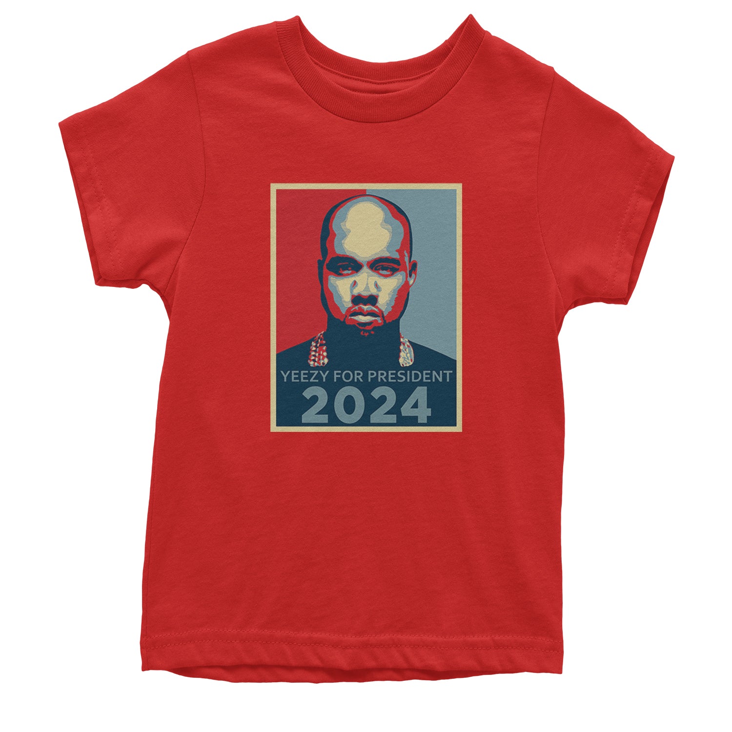 Yeezus For President Vote for Ye Youth T-shirt Red