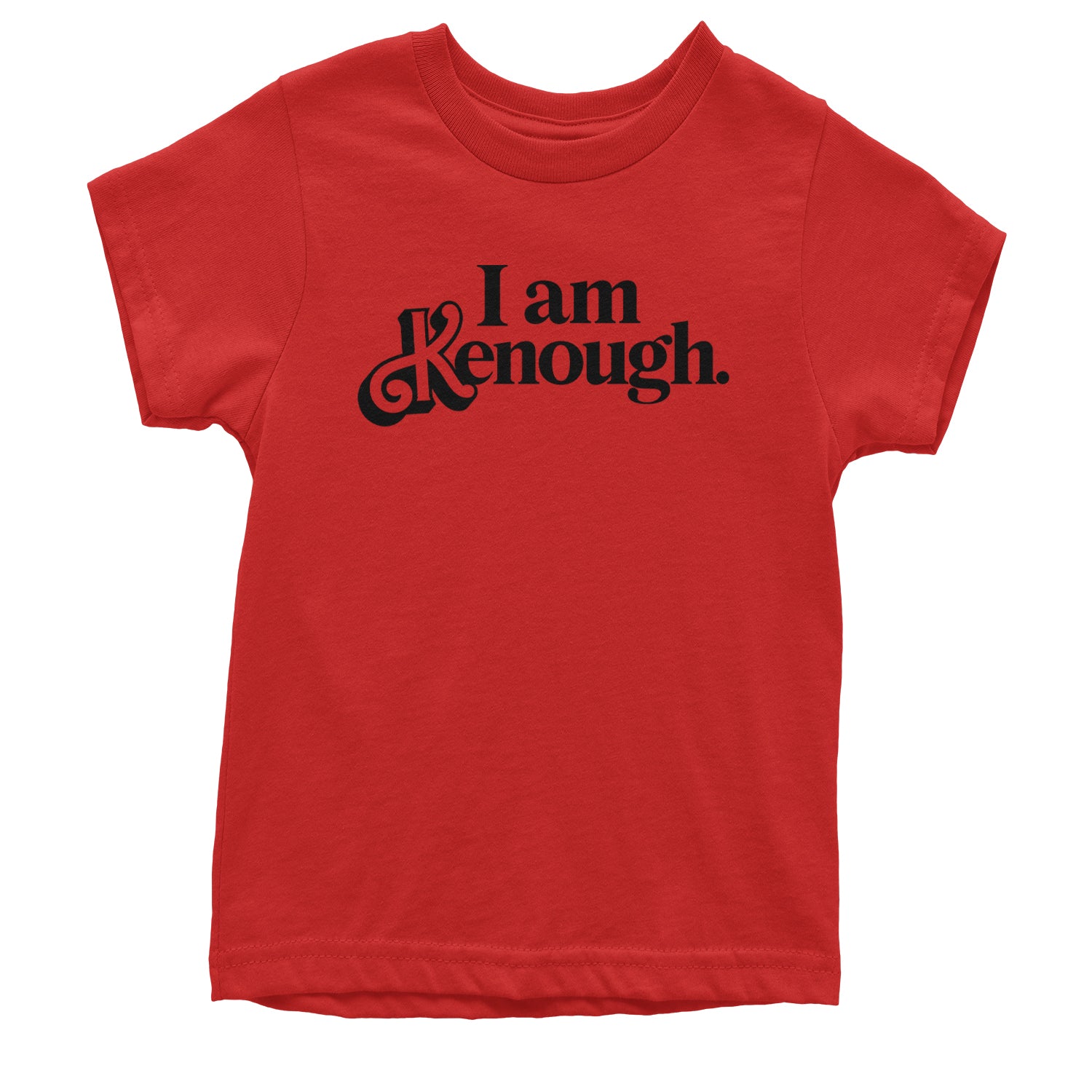 I Am Kenough Barbenheimer Youth T-shirt Red