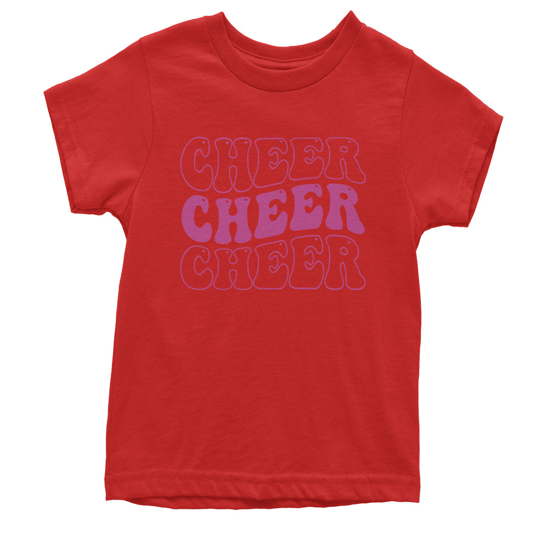 Cheer Cheer Cheer Youth T-shirt Red