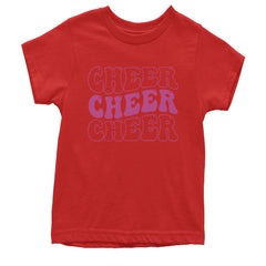 Cheer Cheer Cheer Youth T-shirt Red