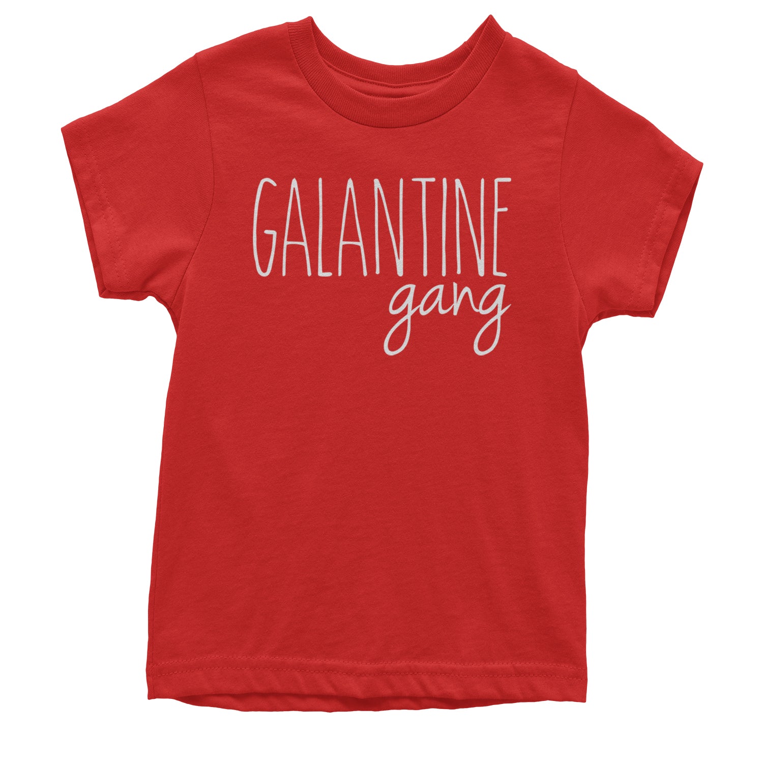 Galentine Gang Valentine's Shirt Youth T-shirt Red