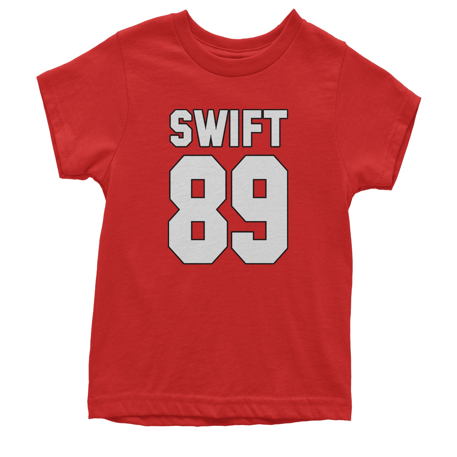 Swift 89 Birth Year Music Fan Era Poets Department Lover Youth T-shirt Red