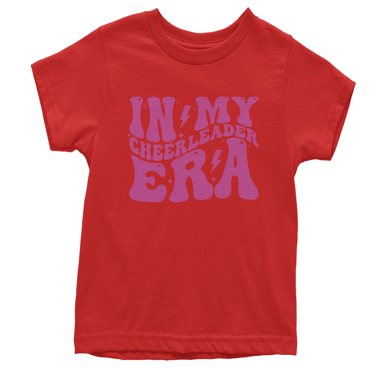 In My Cheerleader Era Youth T-shirt Red