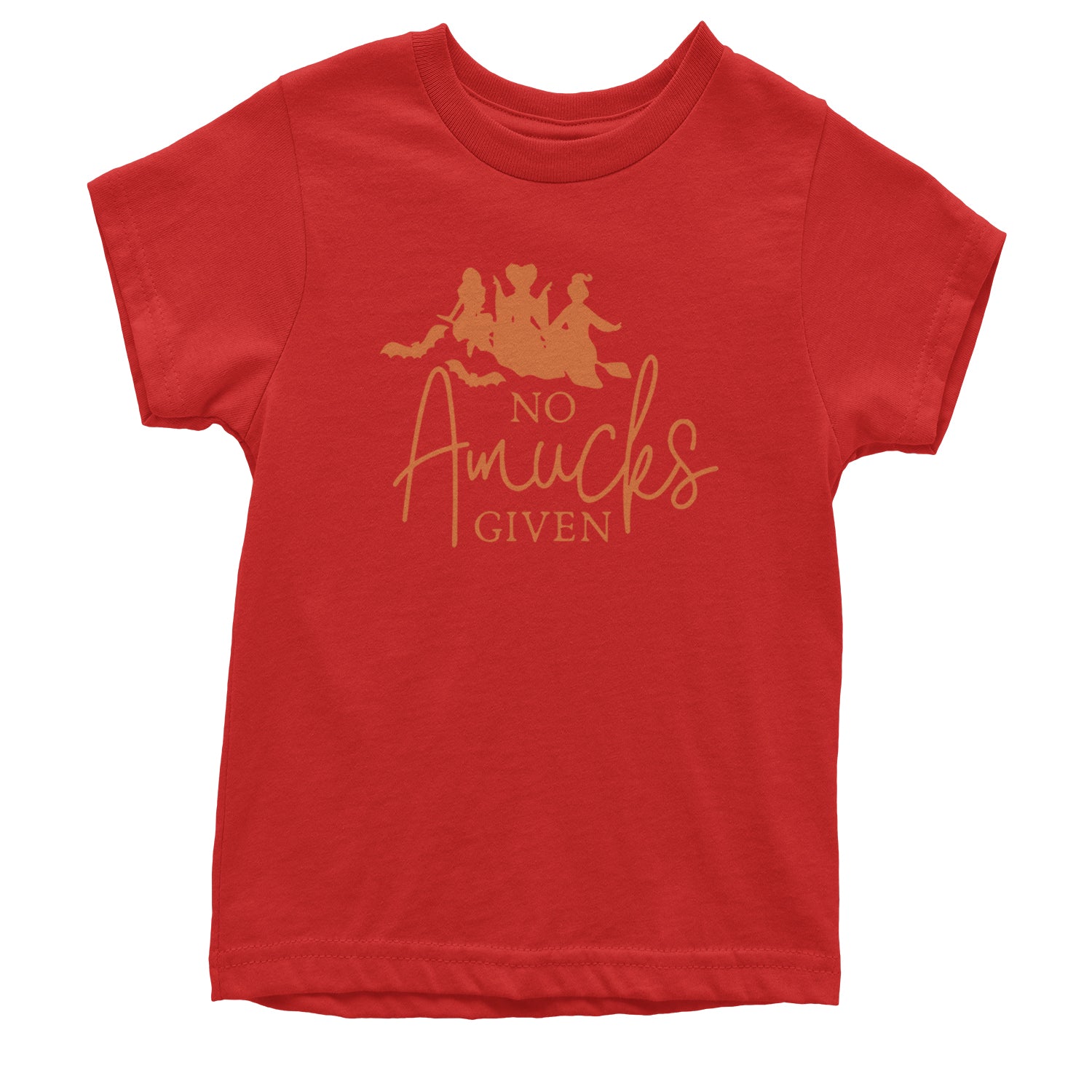 No Amucks Given Hocus Pocus Youth T-shirt Red