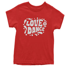 Love To Dance Youth T-shirt Red