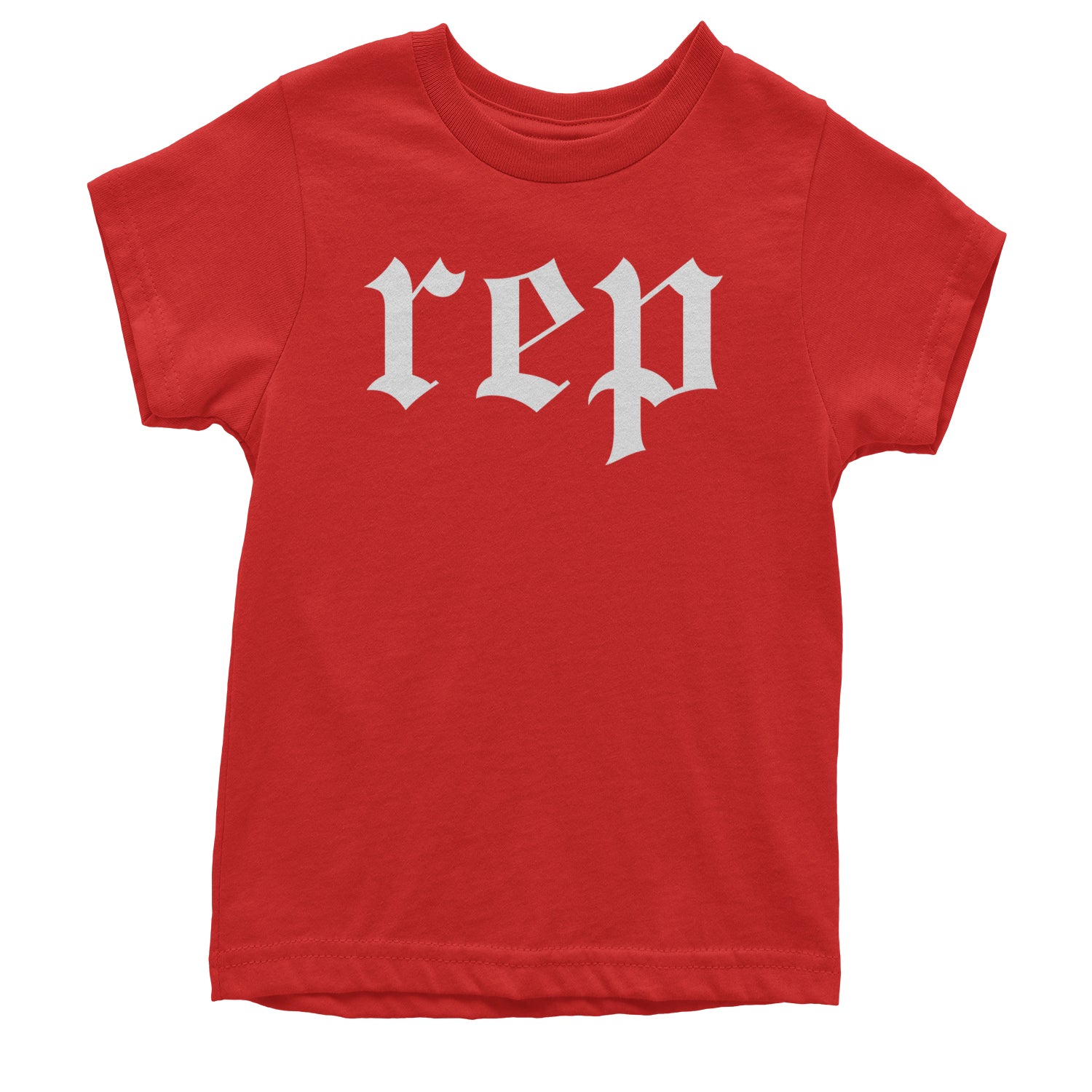 REP Reputation Eras Music Lover Gift Fan Favorite Youth T-shirt Red