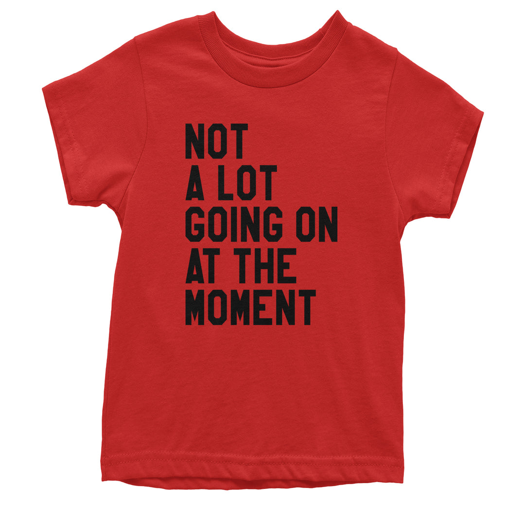 NOT A Lot Going On At The Moment Feeling 22 TTPD Youth T-shirt Red