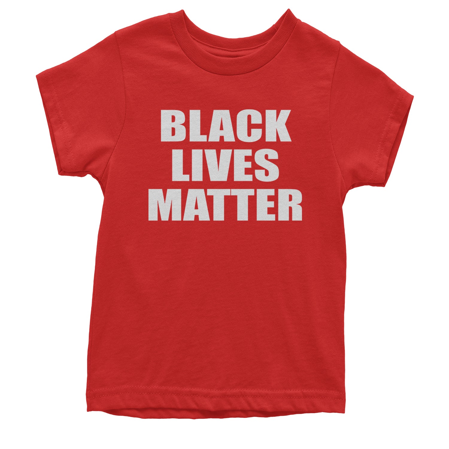 Black Lives Matter BLM Youth T-shirt Red