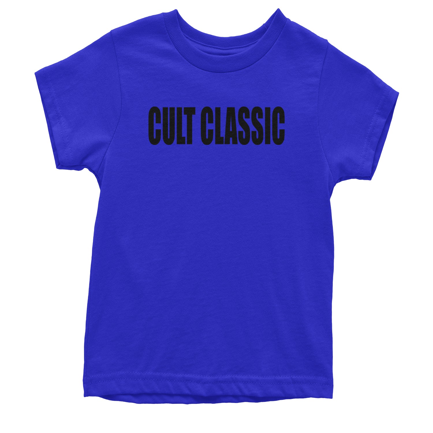 Cult Classic Pop Music Club Youth T-shirt Royal Blue