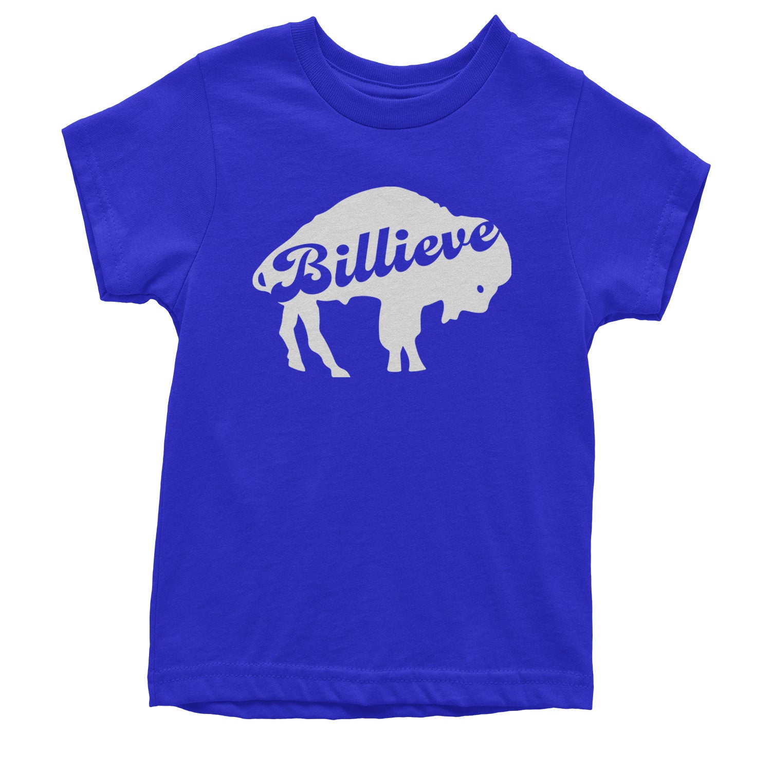 Billieve Bills Mafia Youth T-shirt Royal Blue