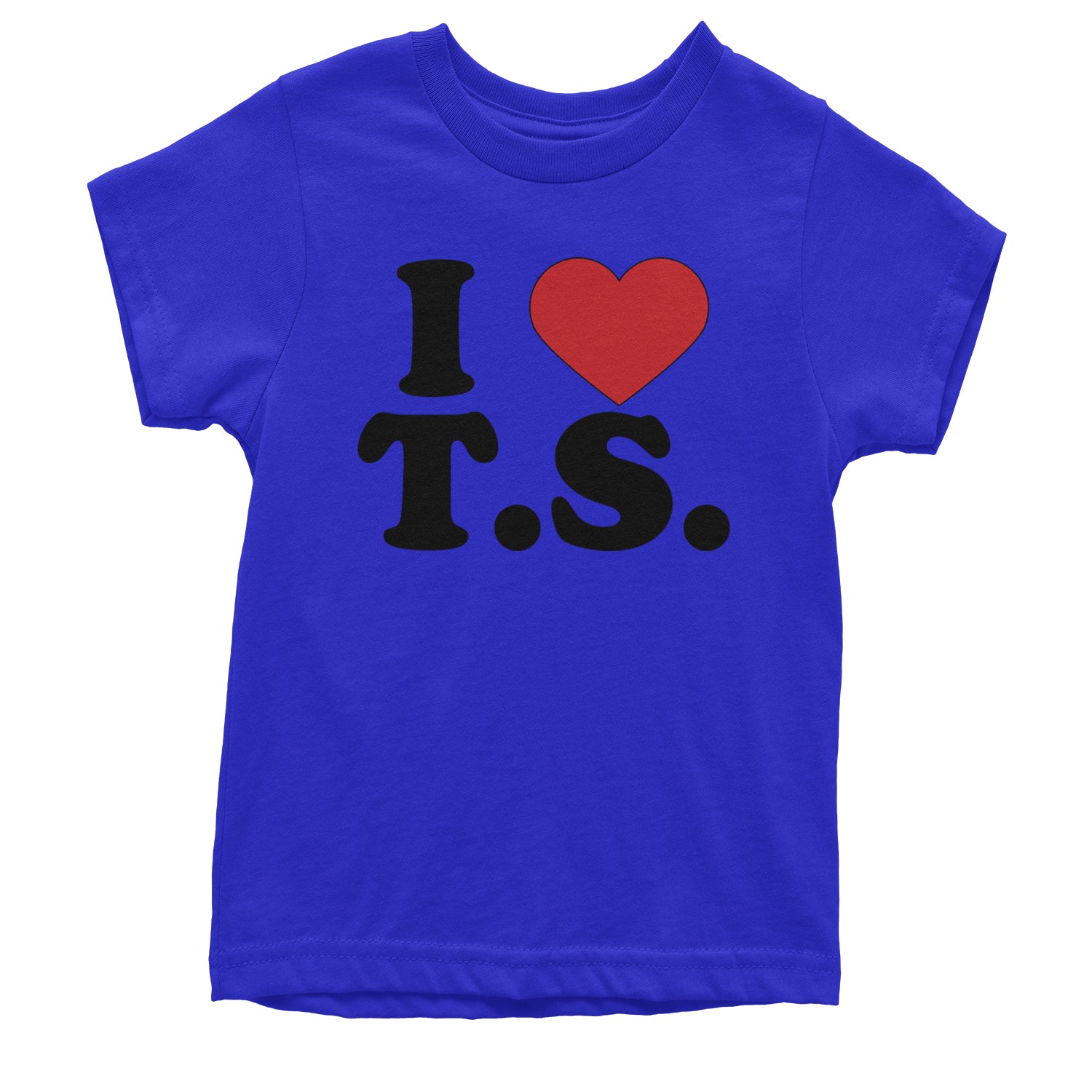 I Heart T.S. Concert Music Lover  Youth T-shirt Royal Blue