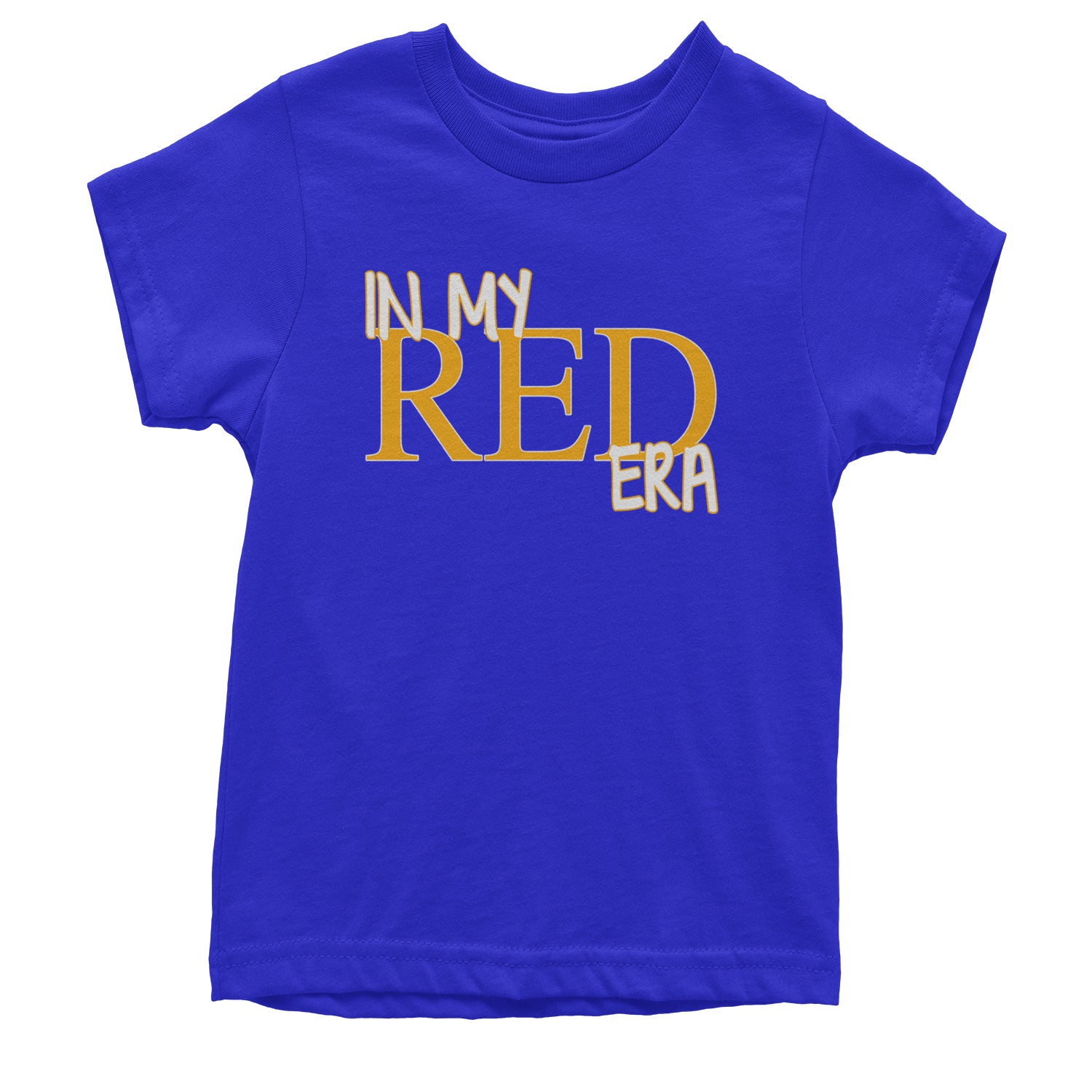 In My Red Era Kansas City Youth T-shirt Royal Blue