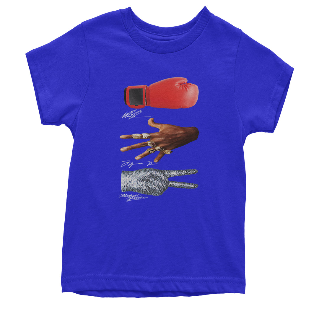 Tyson Jordan Jackson Iconic Michaels Youth T-shirt Royal Blue
