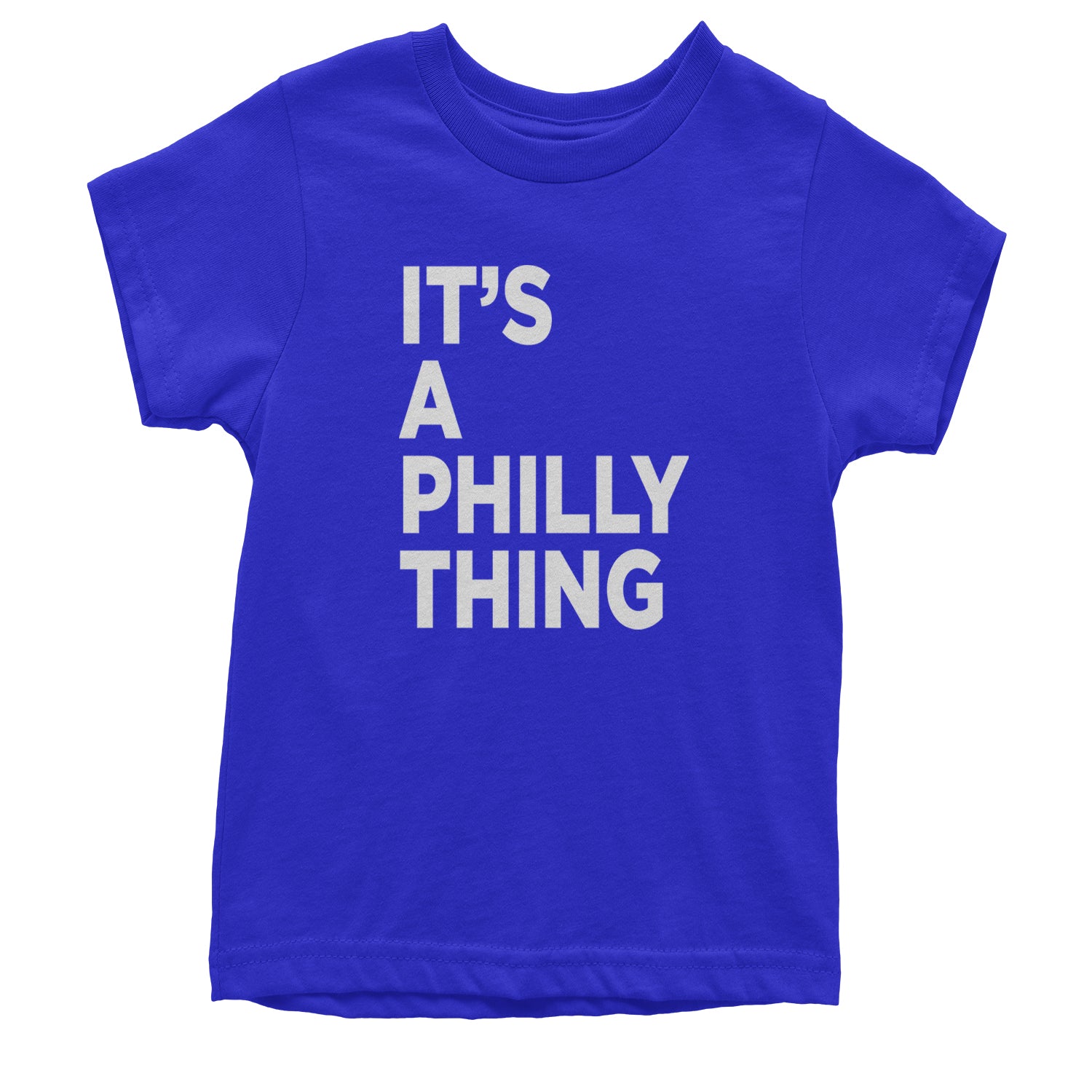 PHILLY It's A Philly Thing Youth T-shirt Royal Blue