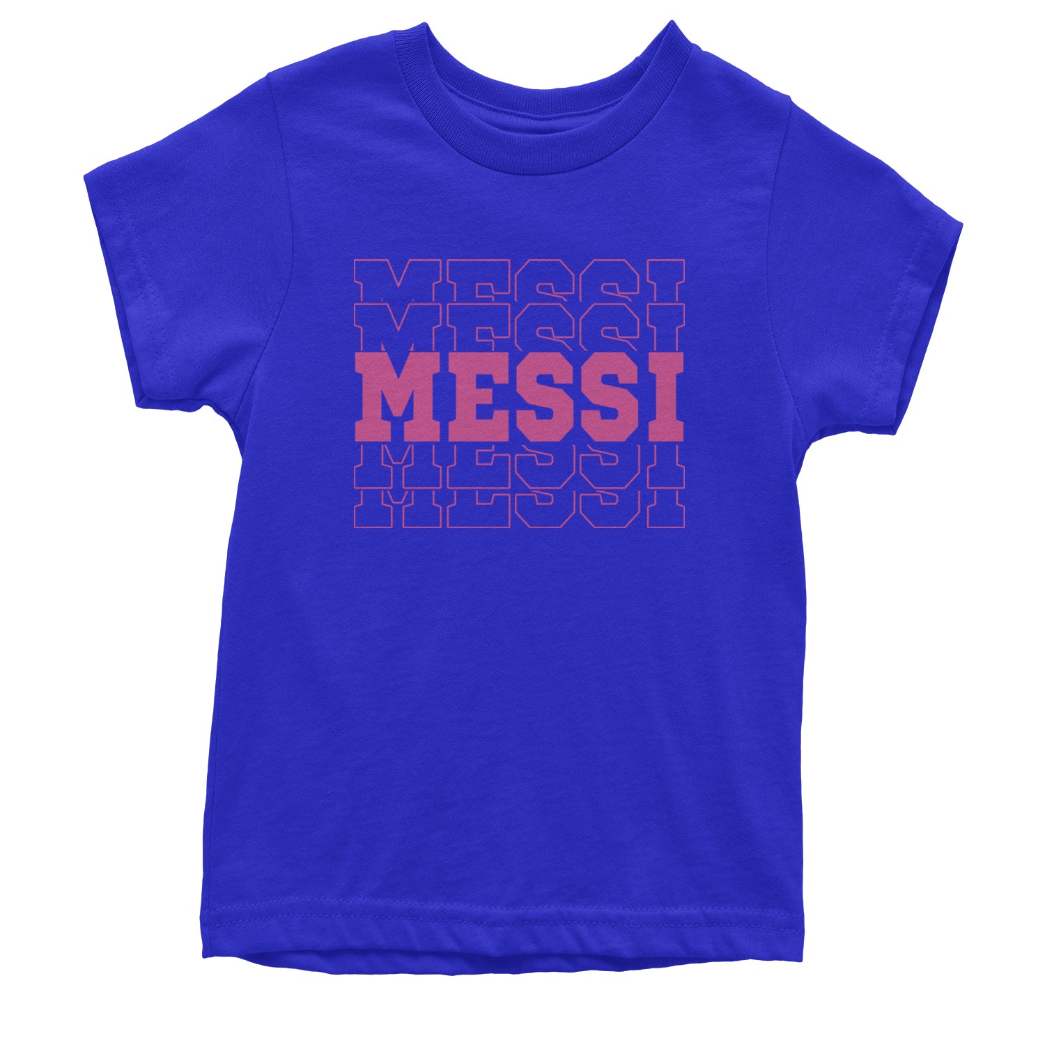 Messi Miami Futbol Youth T-shirt Royal Blue