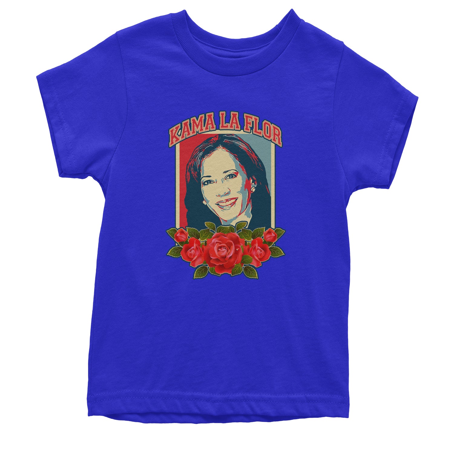 Kama La Flor Kamala Como La Flor Youth T-shirt Royal Blue