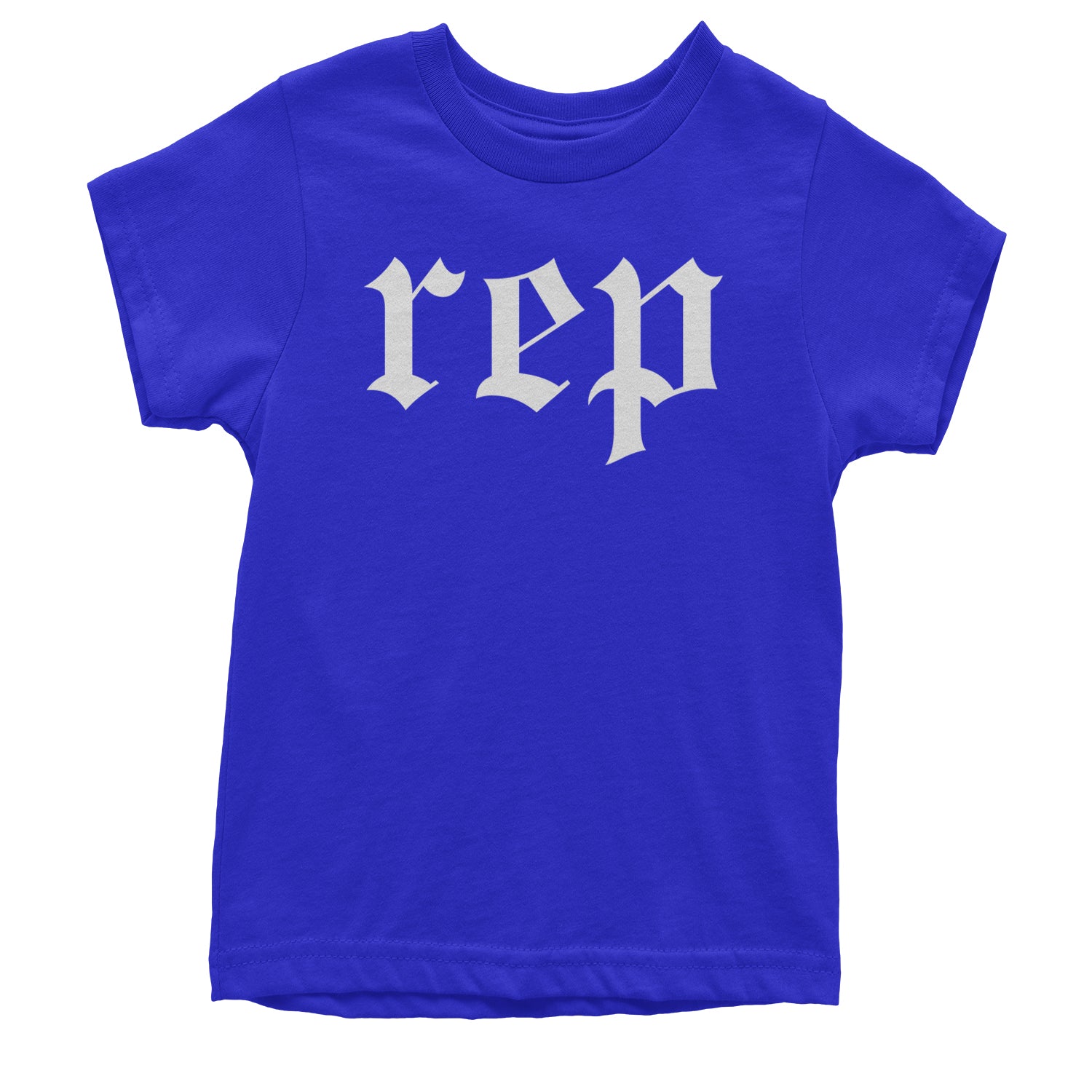 REP Reputation Eras Music Lover Gift Fan Favorite Youth T-shirt Royal Blue