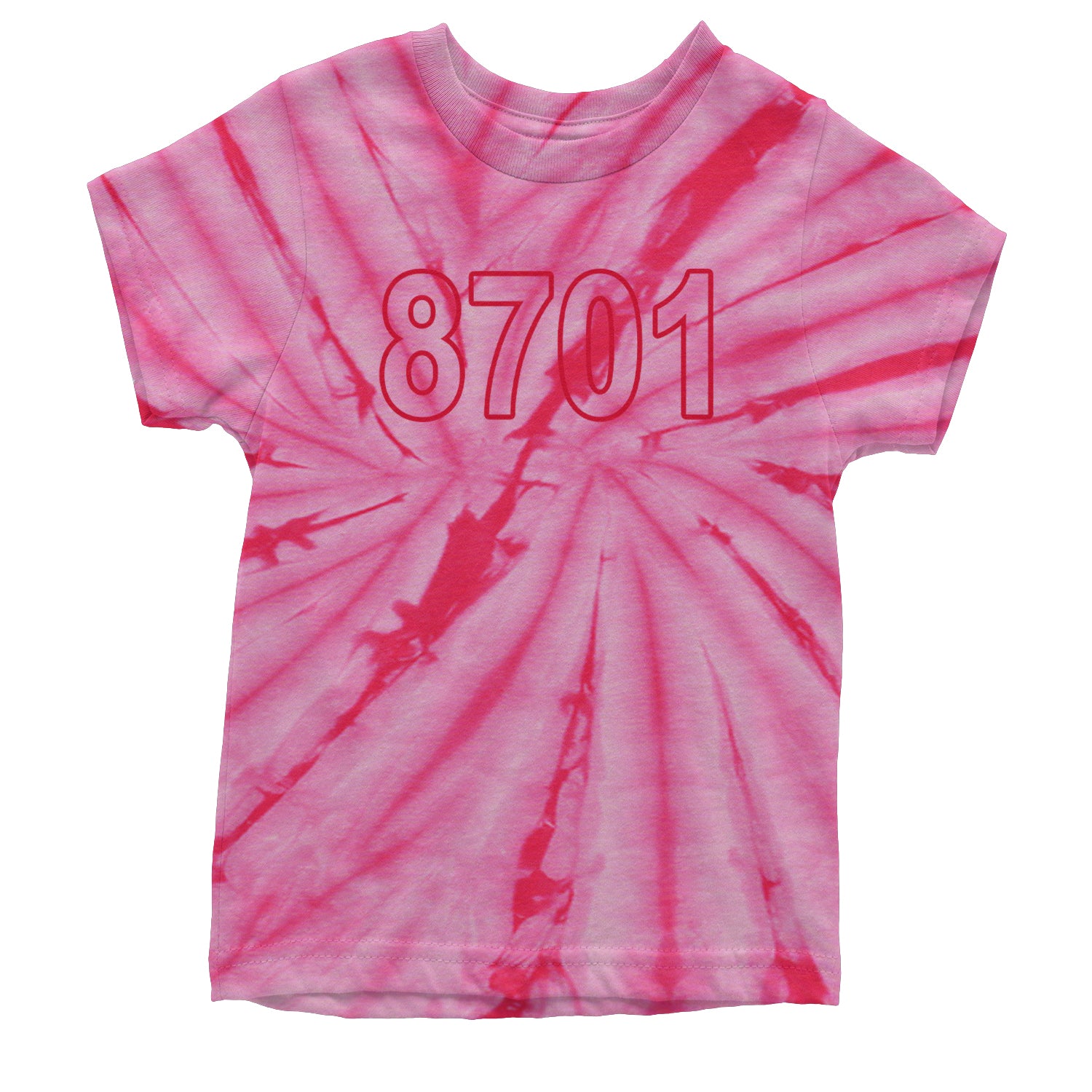 Timeless 8701 Era Y2K Youth T-shirt Tie-Dye Spider Pink