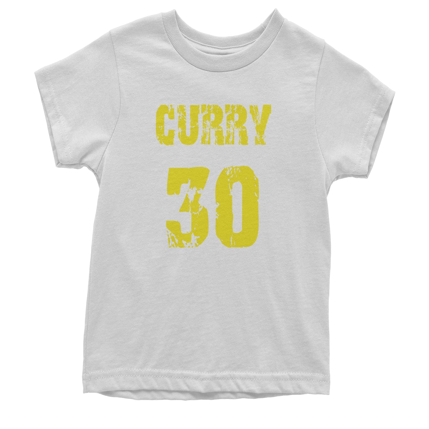 Curry #30 Youth T-shirt White