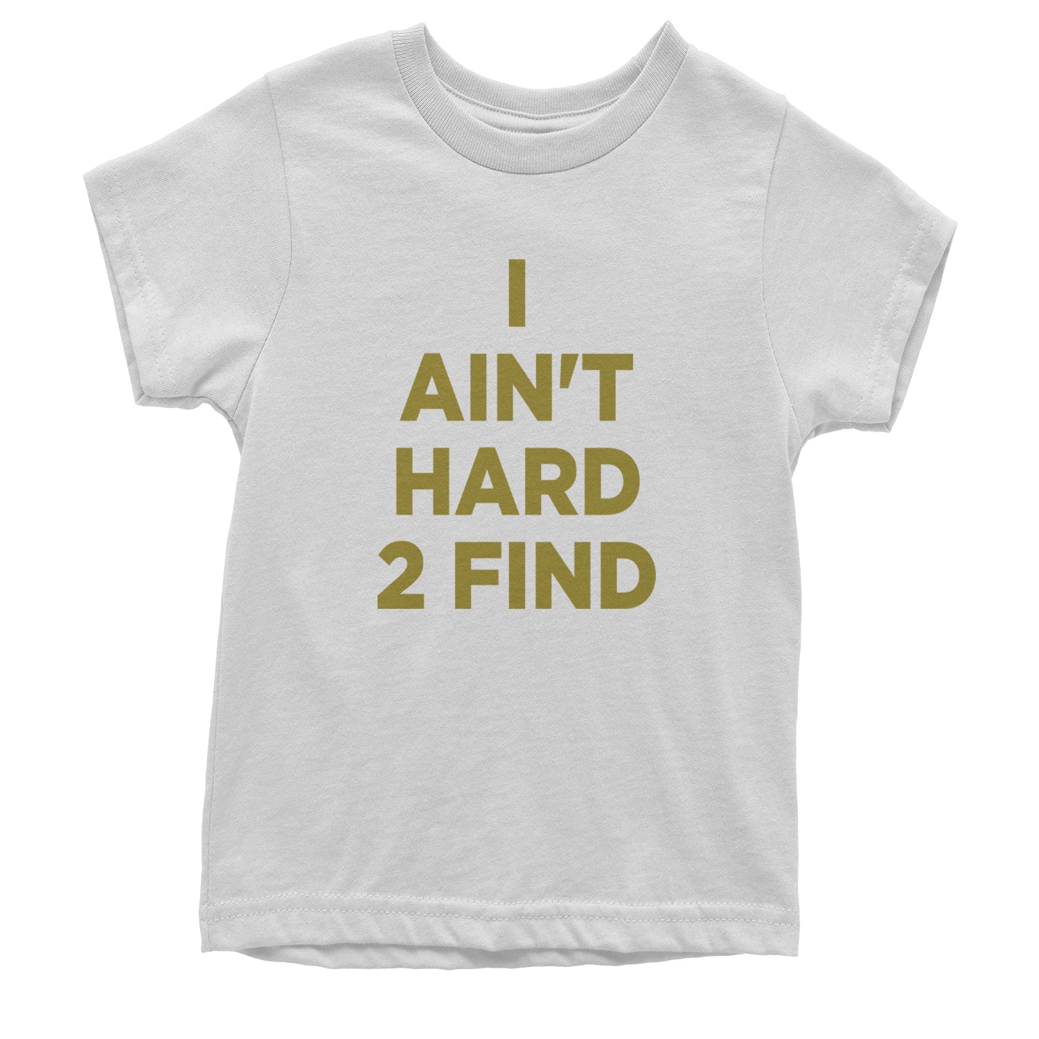 I Ain't Hard To Find Coach Prime Youth T-shirt White