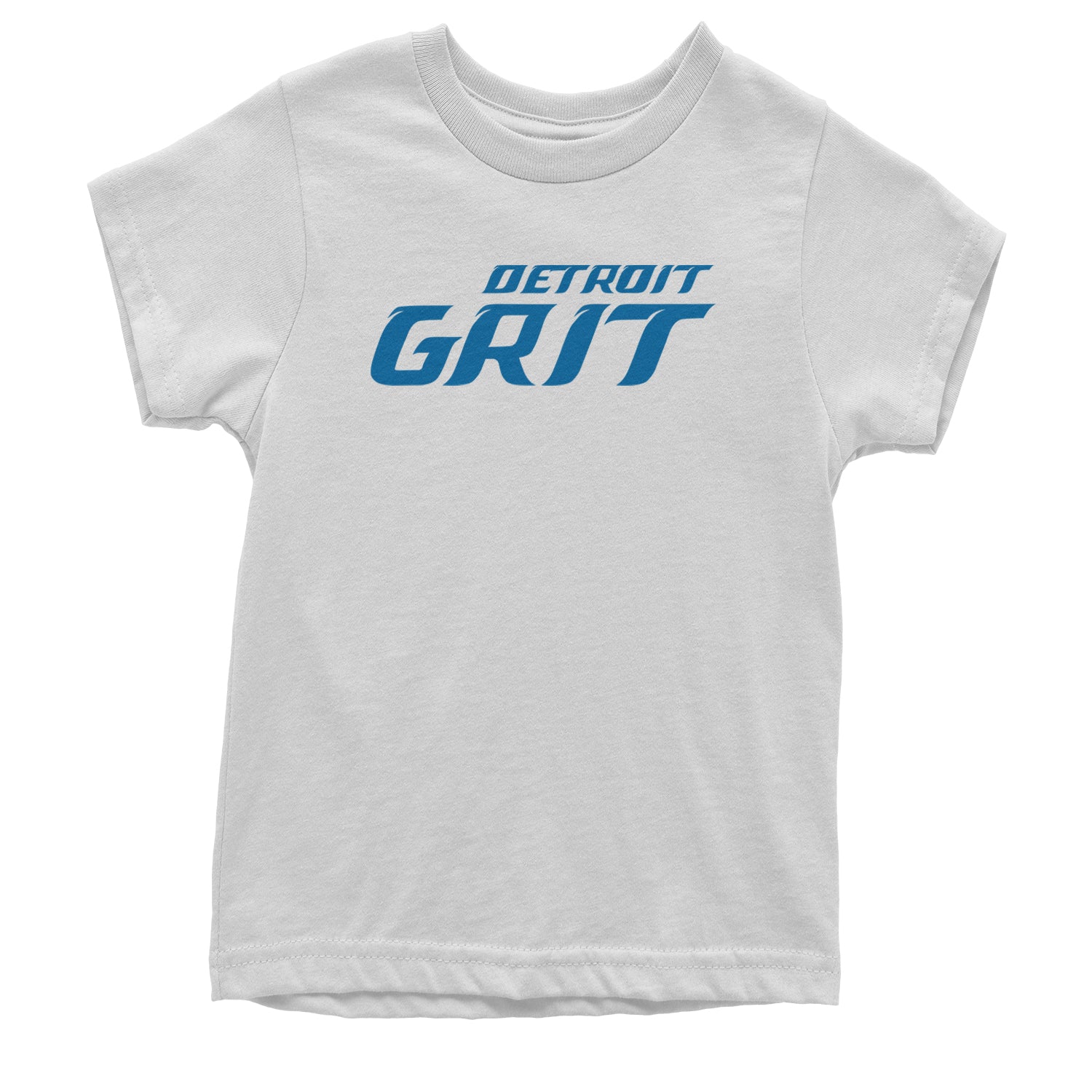 Grit Detroit Football Hard Knocks Youth T-shirt White