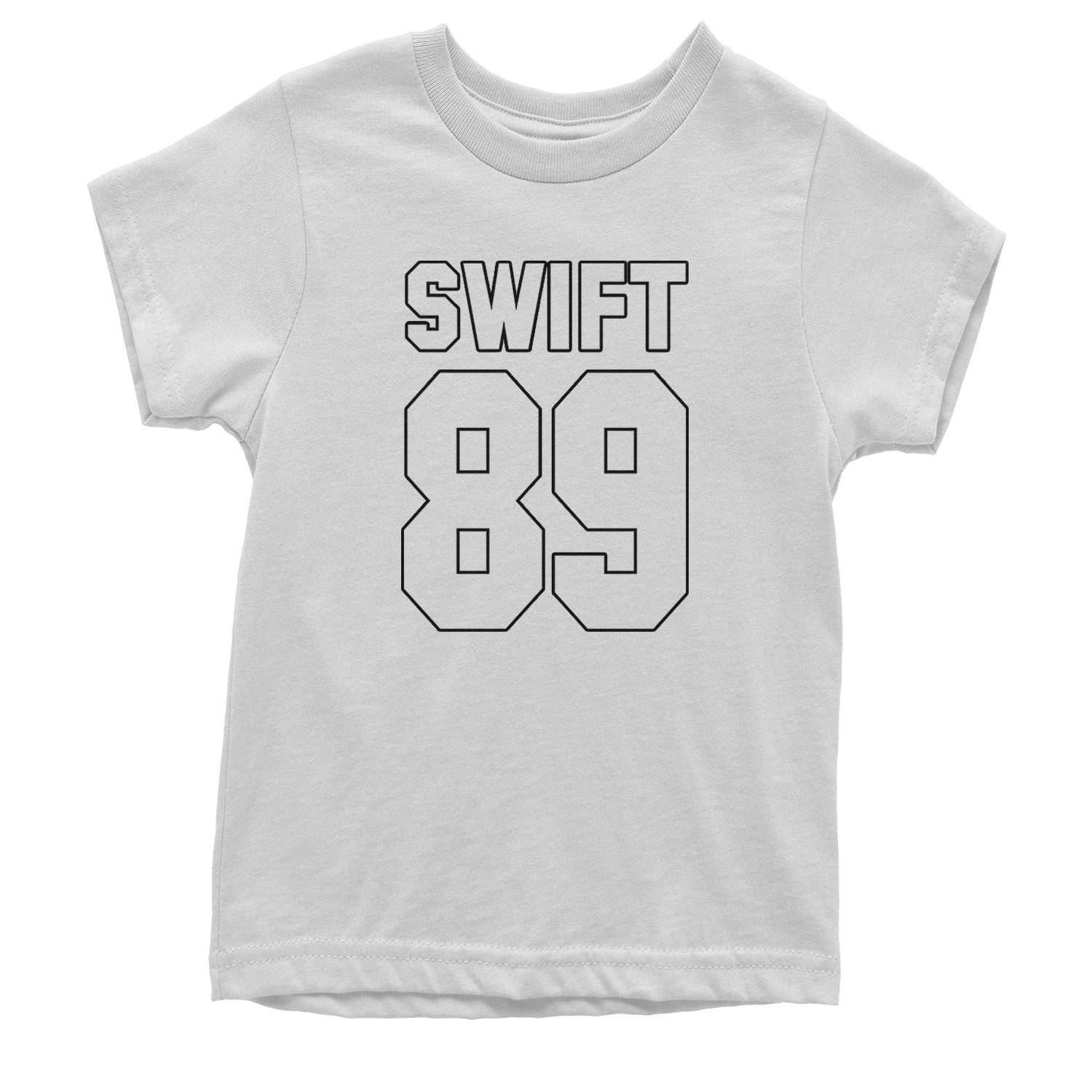 Swift 89 Birth Year Music Fan Era Poets Department Lover Youth T-shirt White