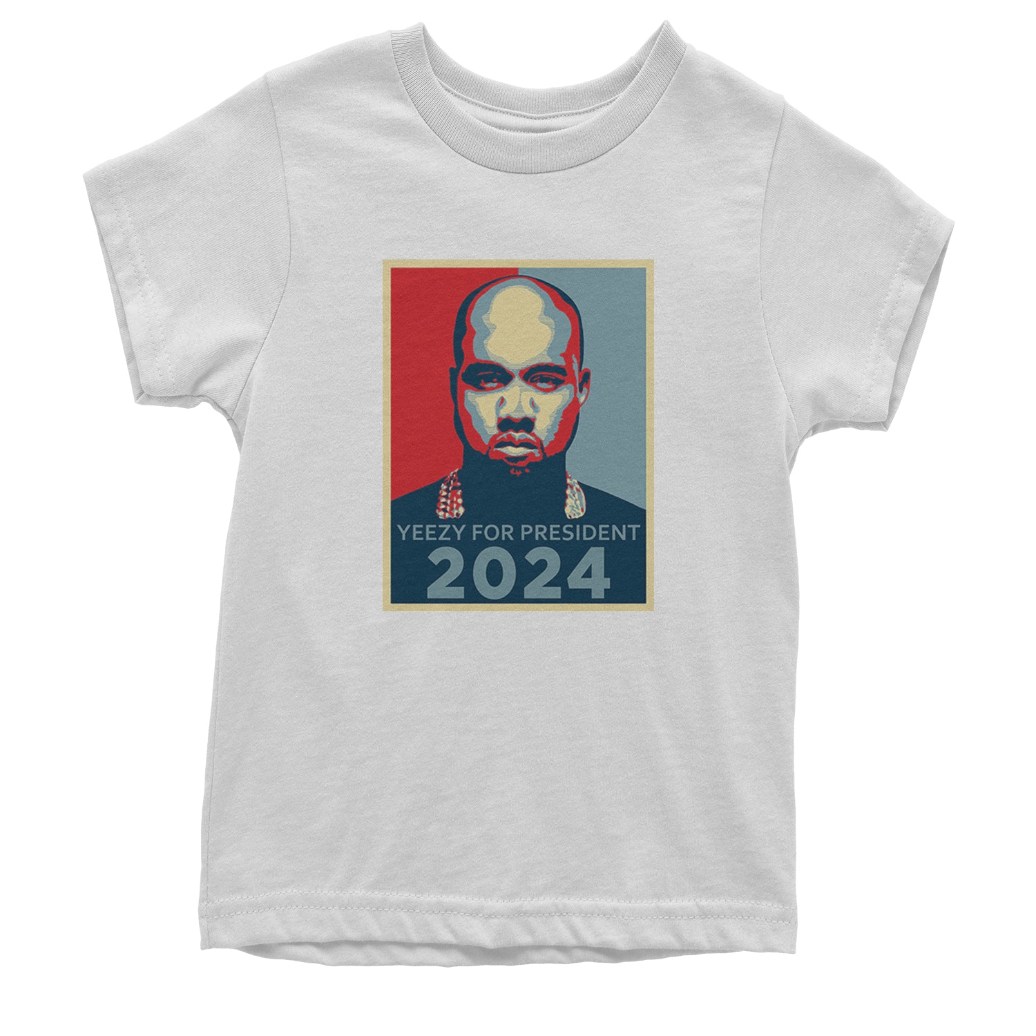 Yeezus For President Vote for Ye Youth T-shirt White