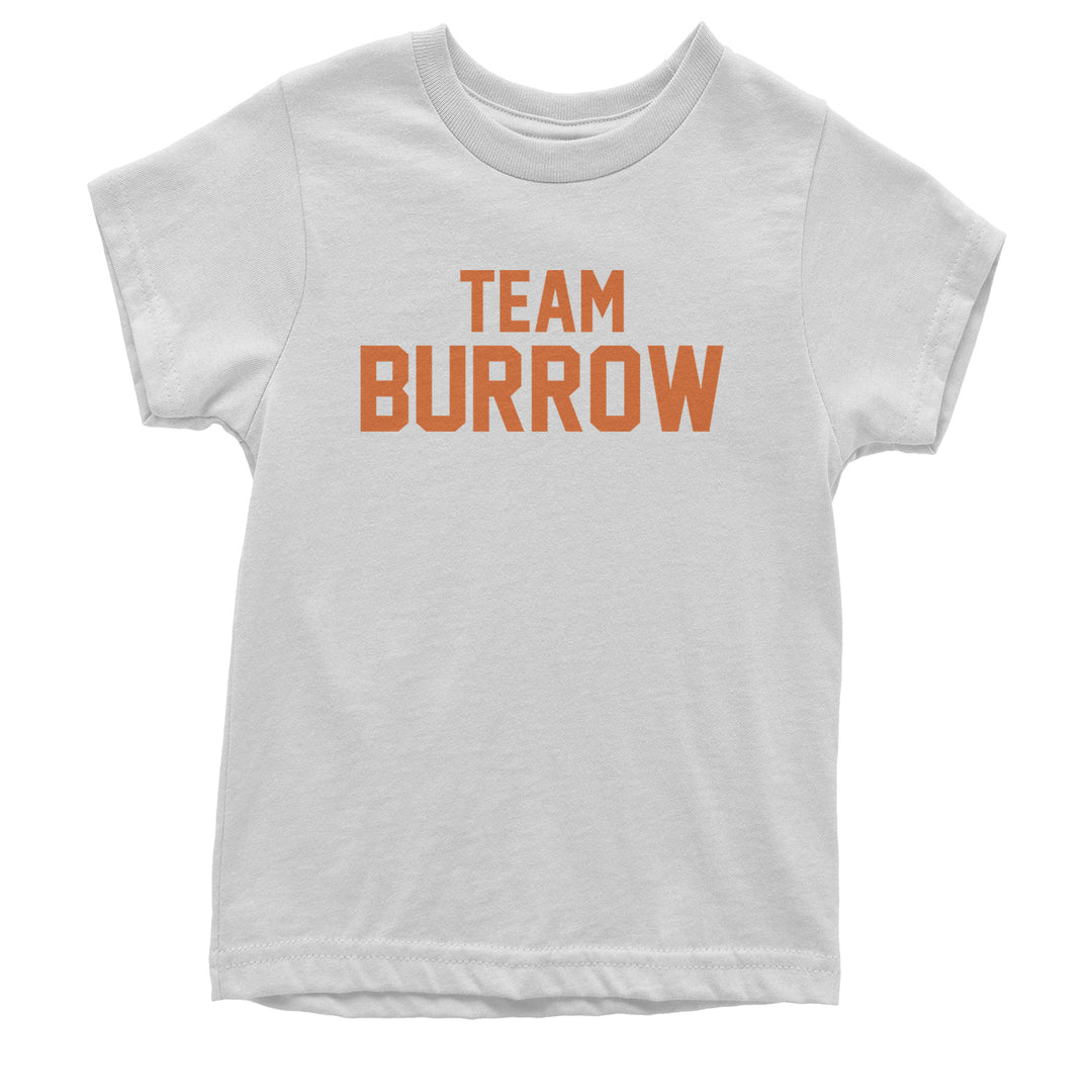 Team Burrow Cincinnati Youth T-shirt White