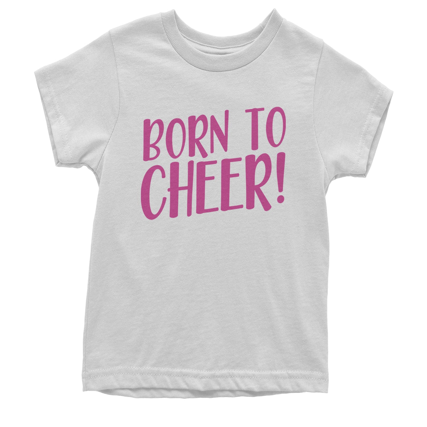 Born To Cheer Youth T-shirt White