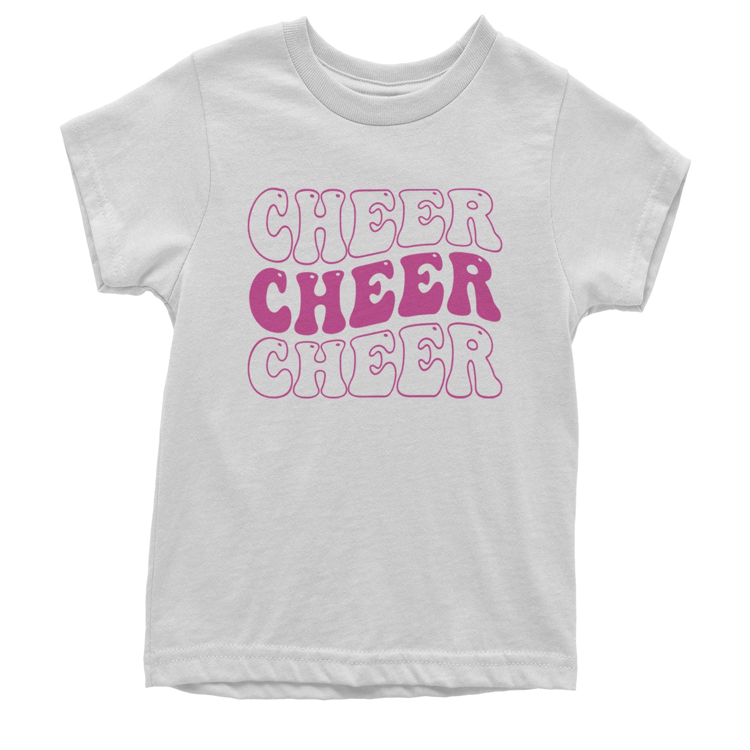 Cheer Cheer Cheer Youth T-shirt White