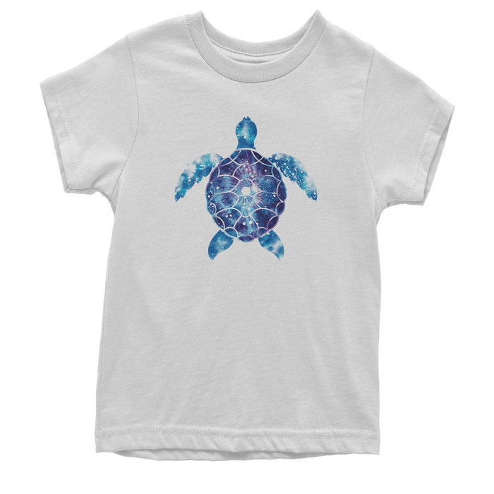 Expression Tees Youth Sea Turtle Tie-Dye Ocean T-Shirt, 100% Cotton