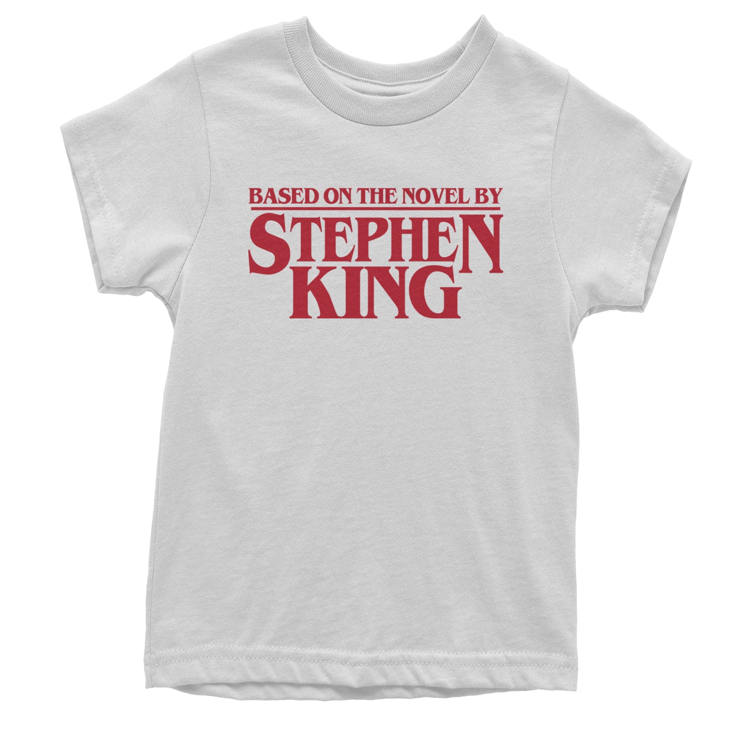 Based On The Novel By Stephen King Youth T-shirt White