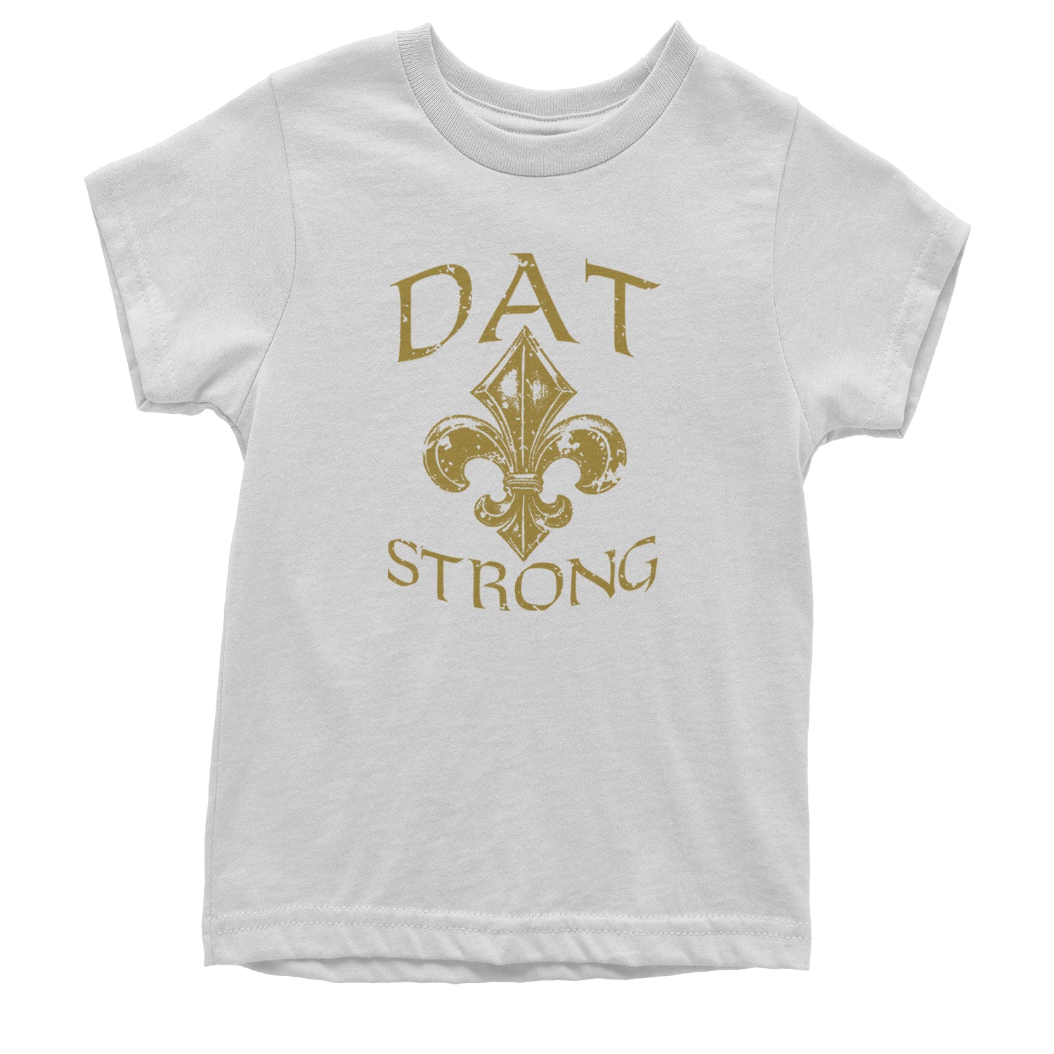 Dat Strong New Orleans   Youth T-shirt White